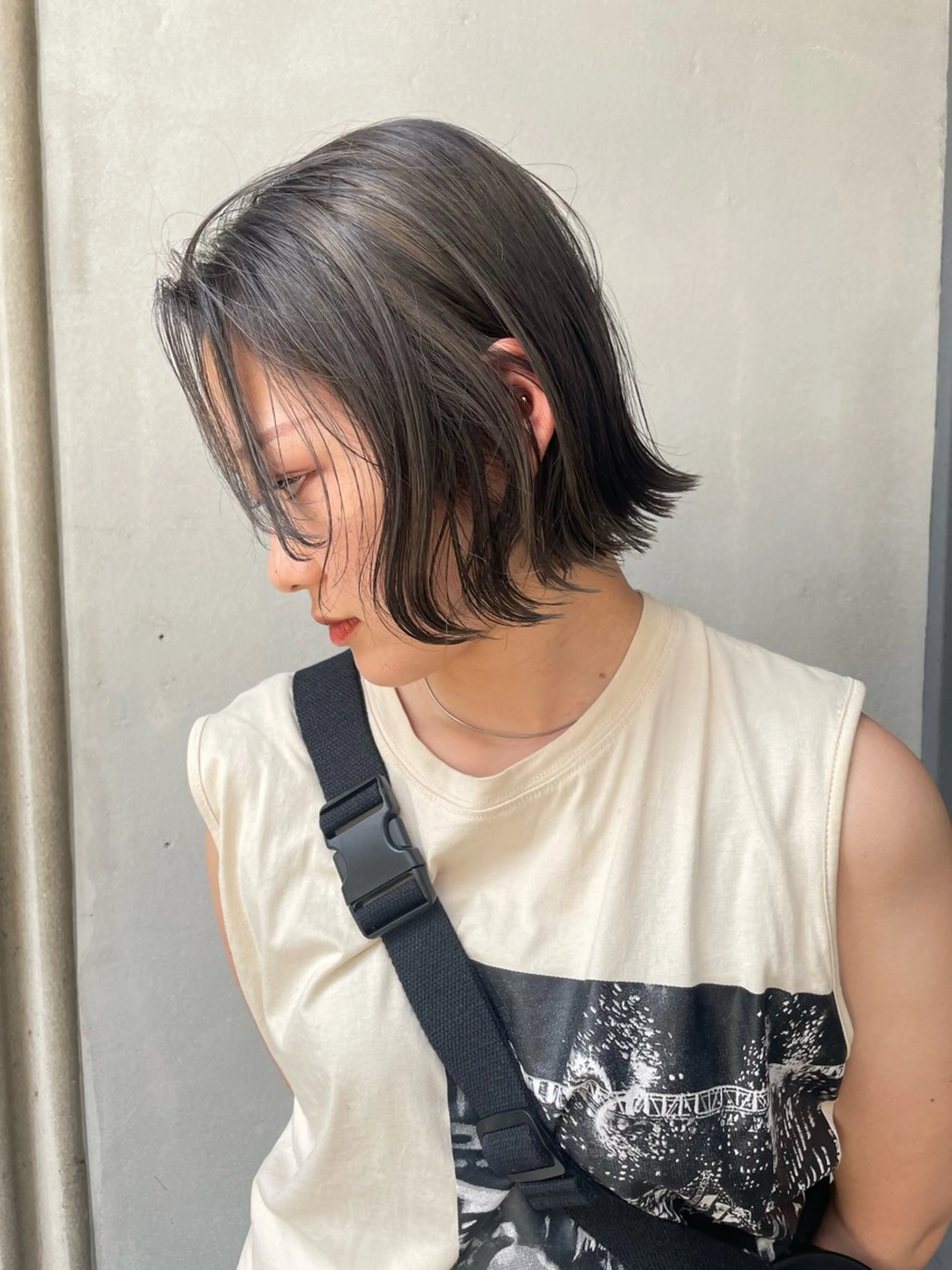 カラー ハナ🌼 梅田/ボブ/パーマのヘアスタイル