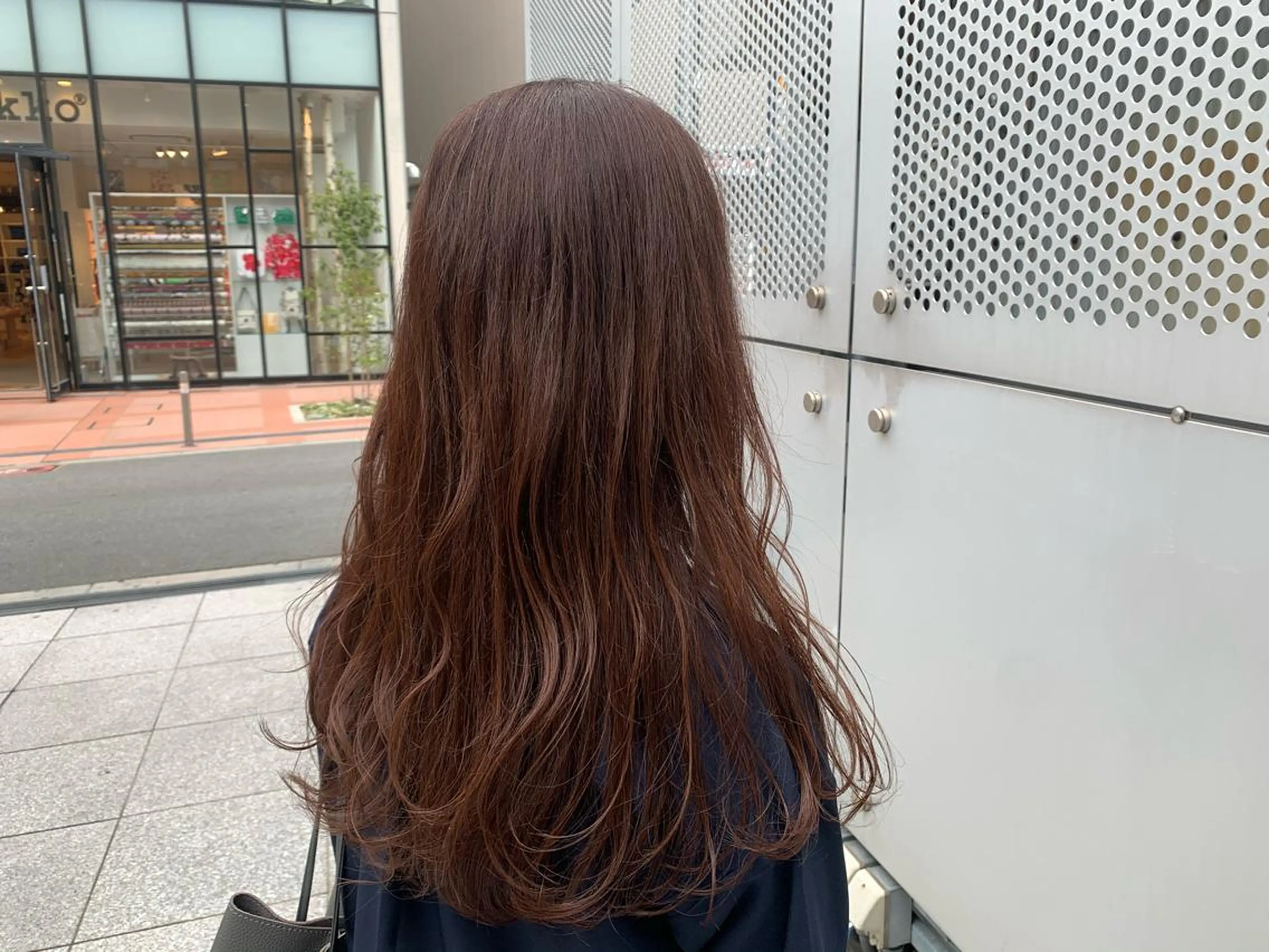 ロング カラー ベージュカラー オーガニックカラー ピンクカラー ピンクベージュ ショート/脱白髪染め ☆宇﨑悠実のヘアスタイル