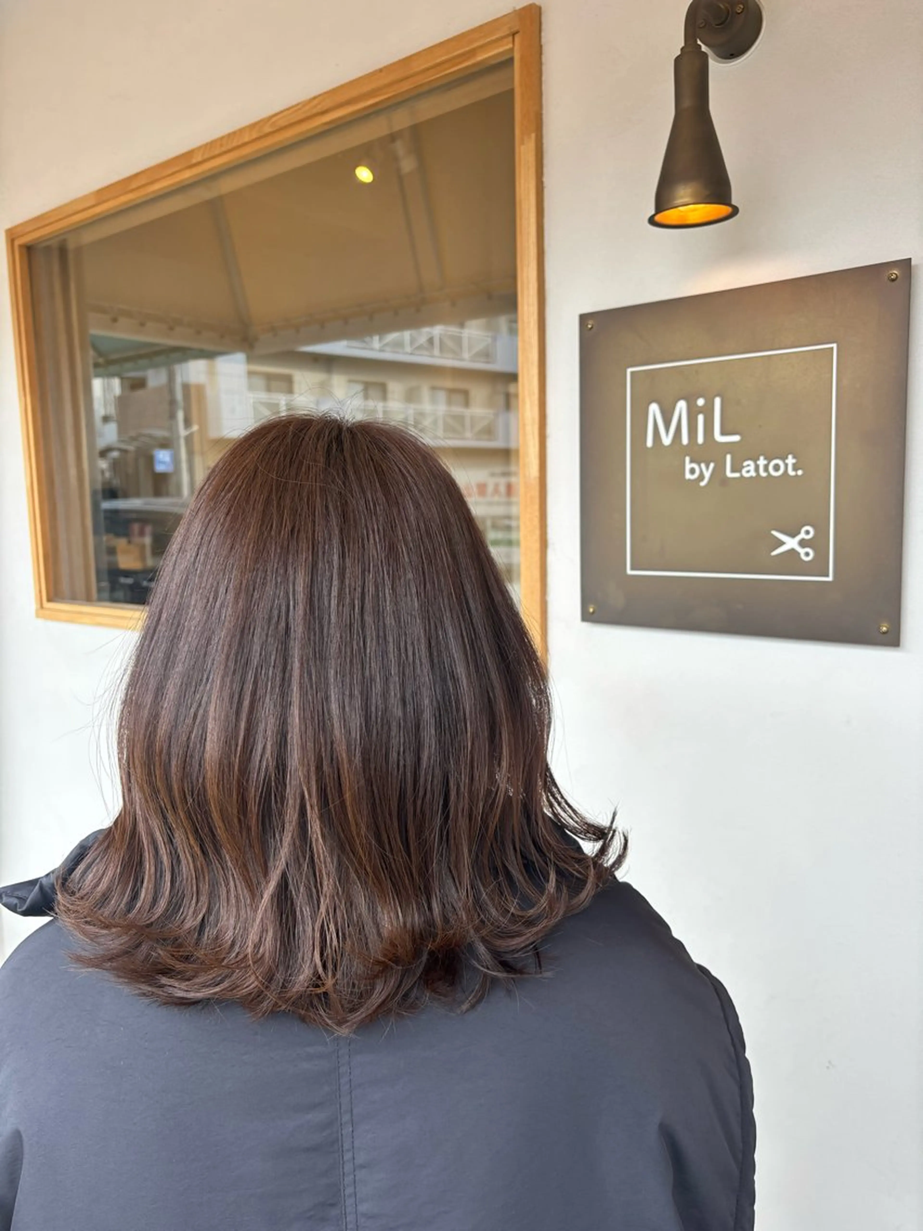 カラー ベージュカラー ヘアカラー MiLbyLatot ruriko🌈のヘアスタイル