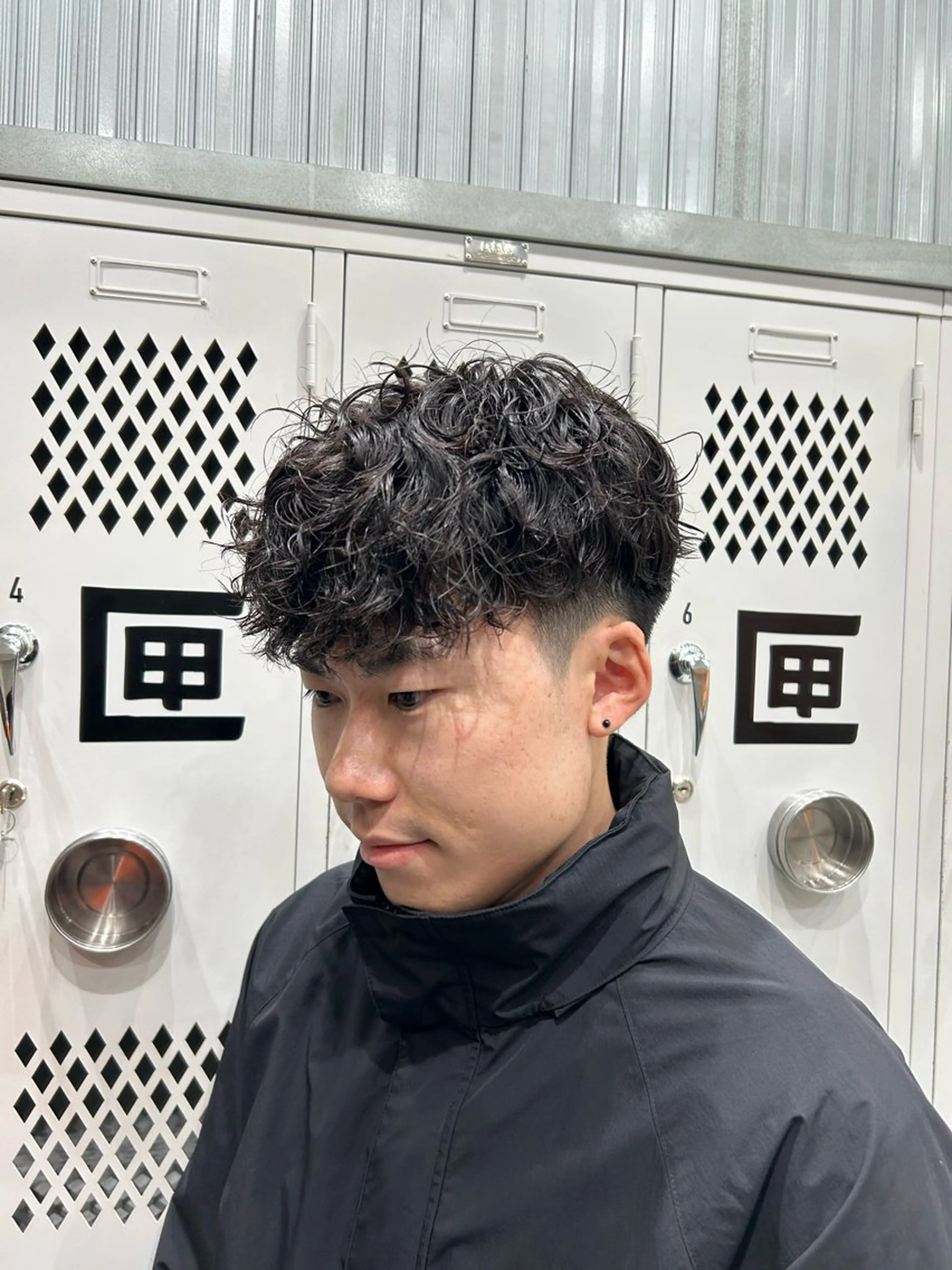 メンズ カット パーマ fifth春山 凜乃介のヘアスタイル