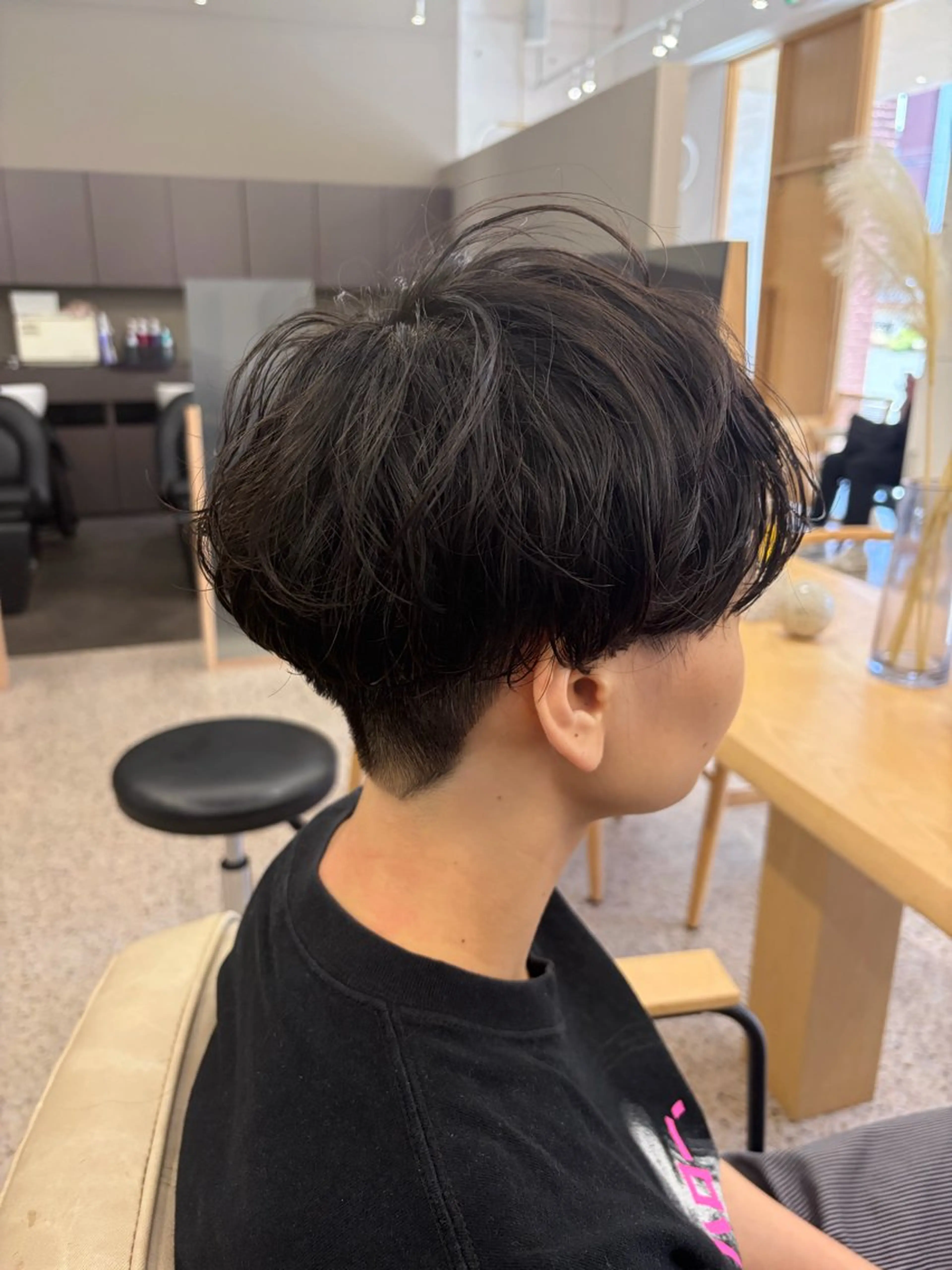 ショート カット パーマ ユニカバイミリー MISAKI🫧のヘアスタイル