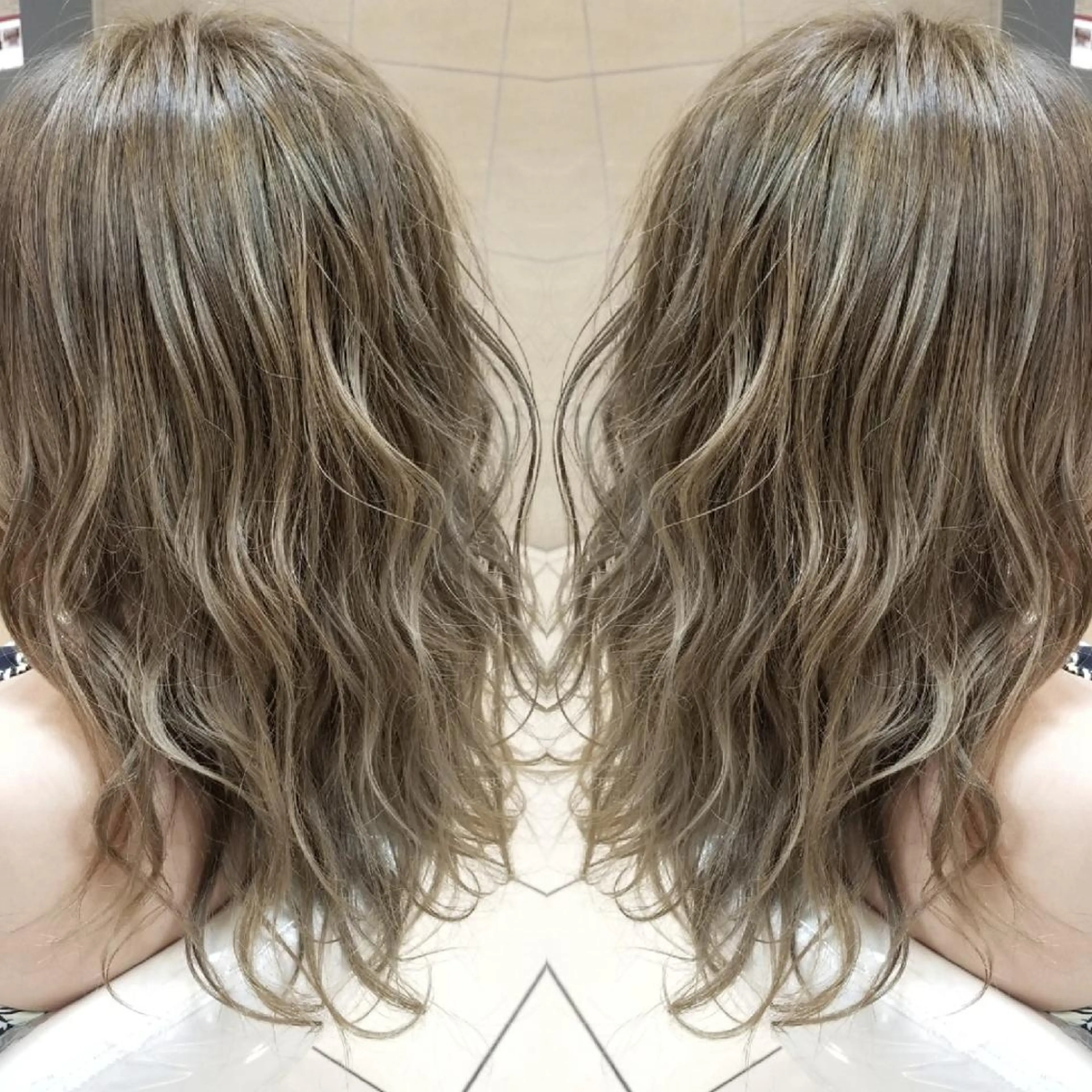 ロング カラー 髪質改善特化美容師 小林和哉のヘアスタイル