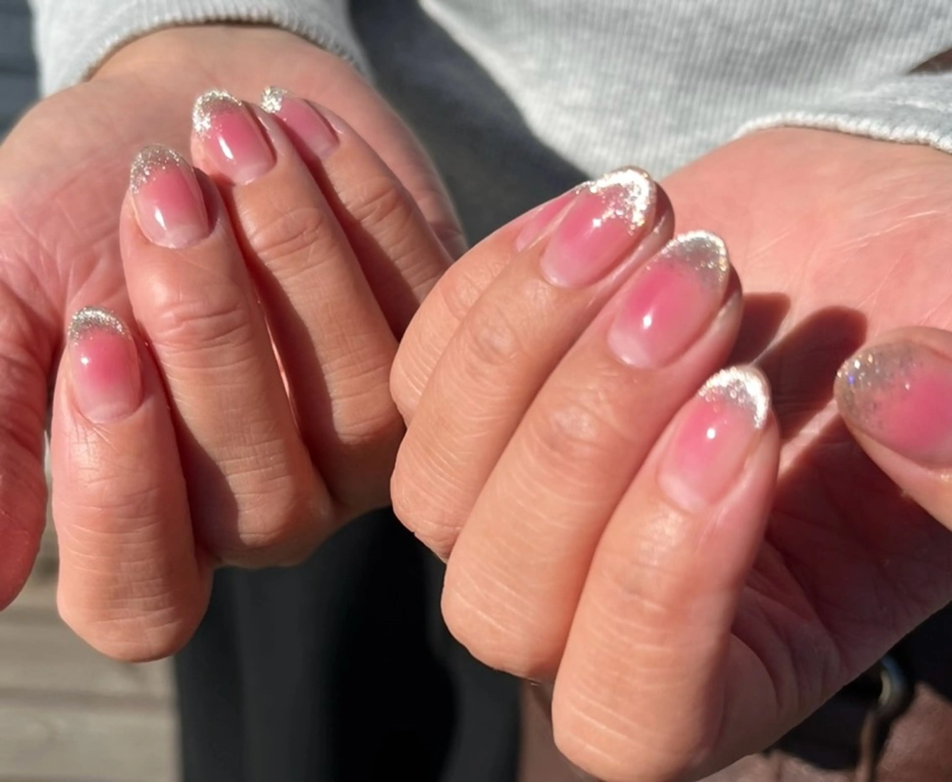 ネイル チークネイル マグネットネイル 竹内 澪のネイルデザイン