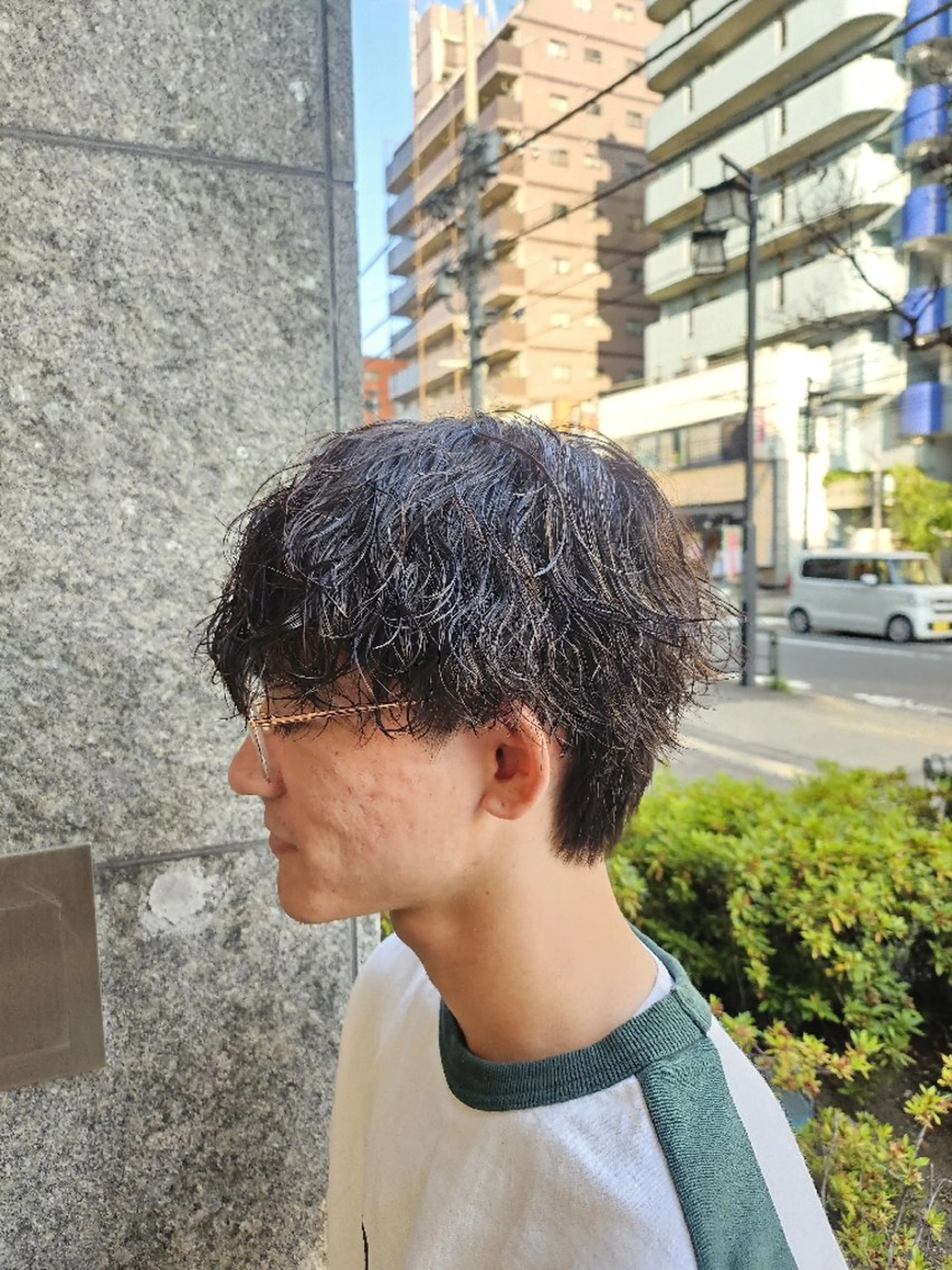 パーマ メンズ メンズパーマ ツイストスパイラルパーマ 波巻きパーマ スパイラルパーマ カット パーマ トリートメント パーマ/縮毛矯正/ 韓国ヘア/副店長和田のヘアスタイル