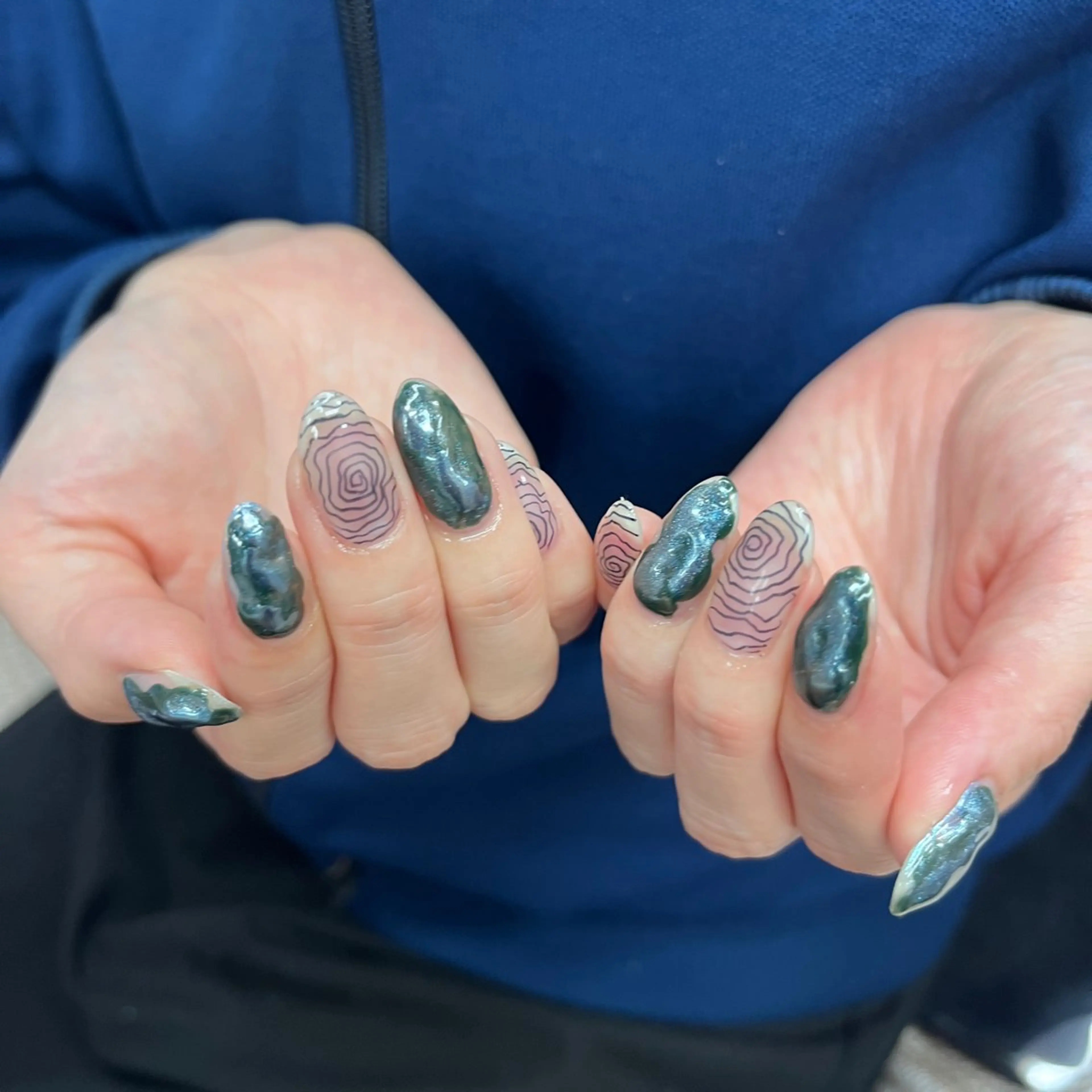 ネイル ハンドネイル niconail 🧣ayu 📍烏山のネイルデザイン