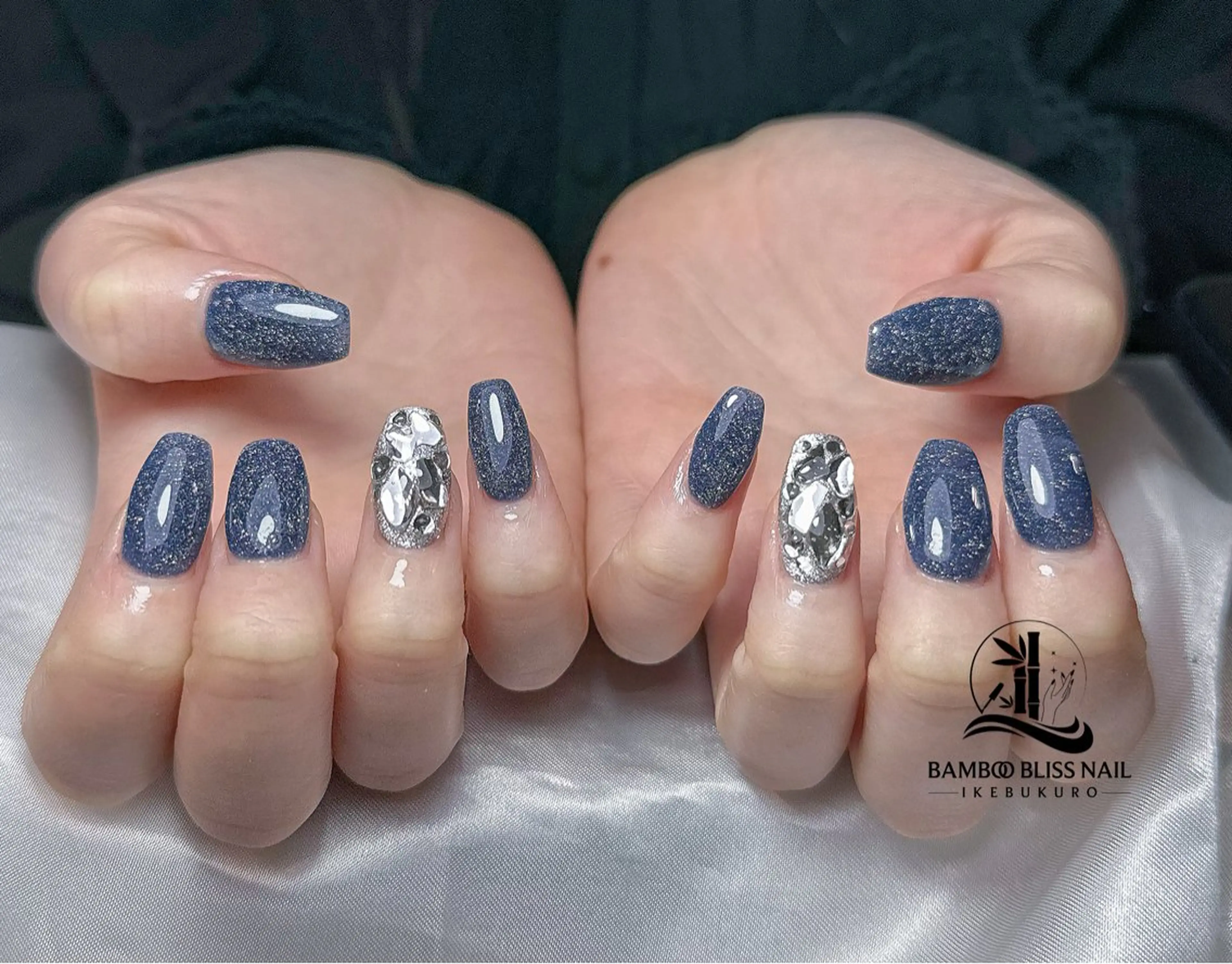 ネイル シンプルネイル BAMBOO BLISS 西店のネイルデザイン