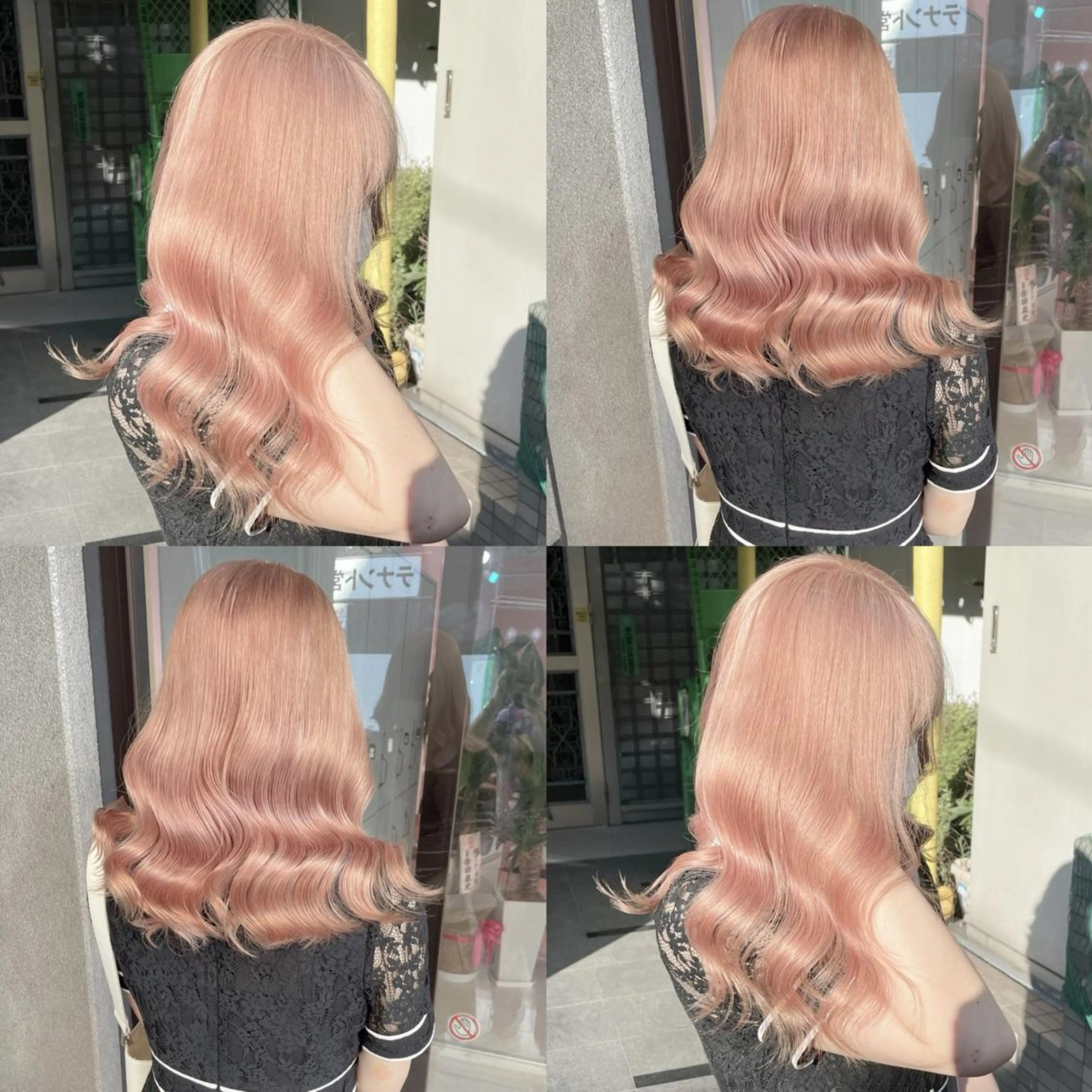 セミロング カラー ヘアカラー トリートメント ダブルカラー特化💍 tiam💍韓国ヘアのヘアスタイル