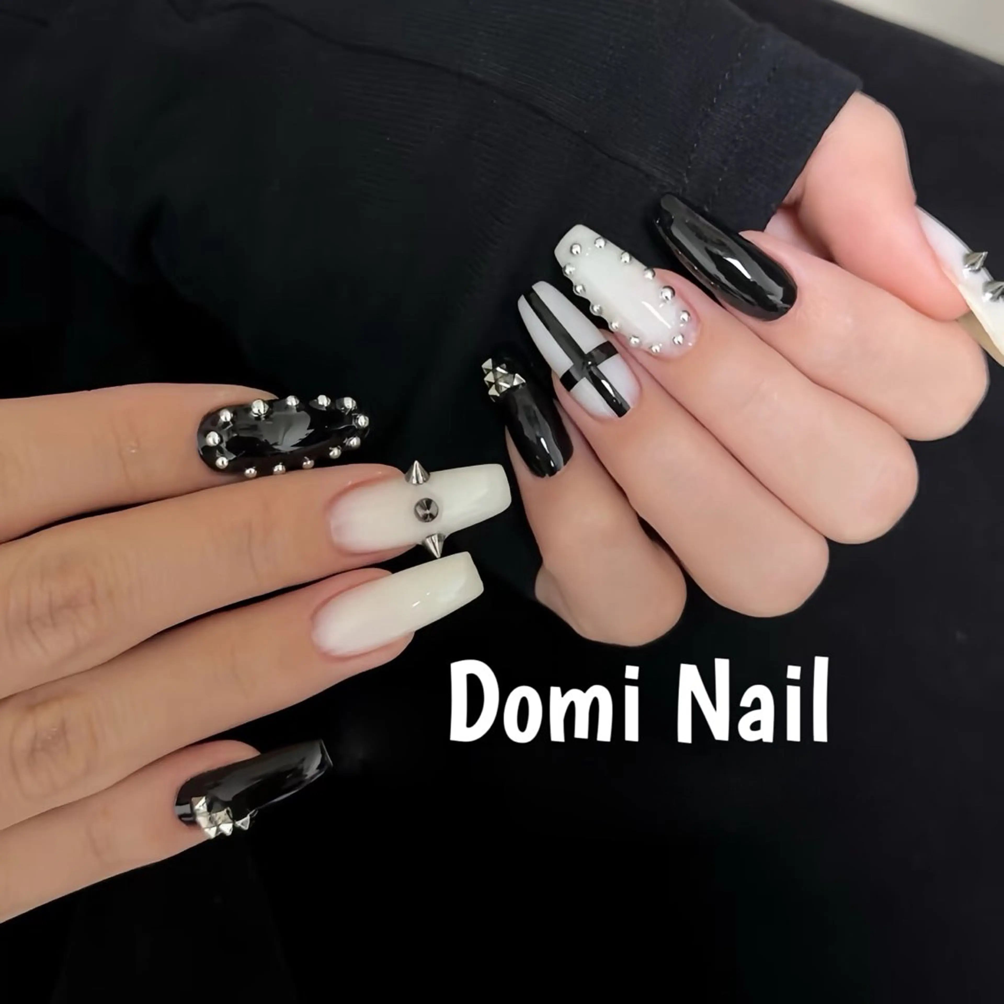 ネイル 持ち込み ネイルチップ ハンドネイル 渋谷 Domi Nailのネイルデザイン