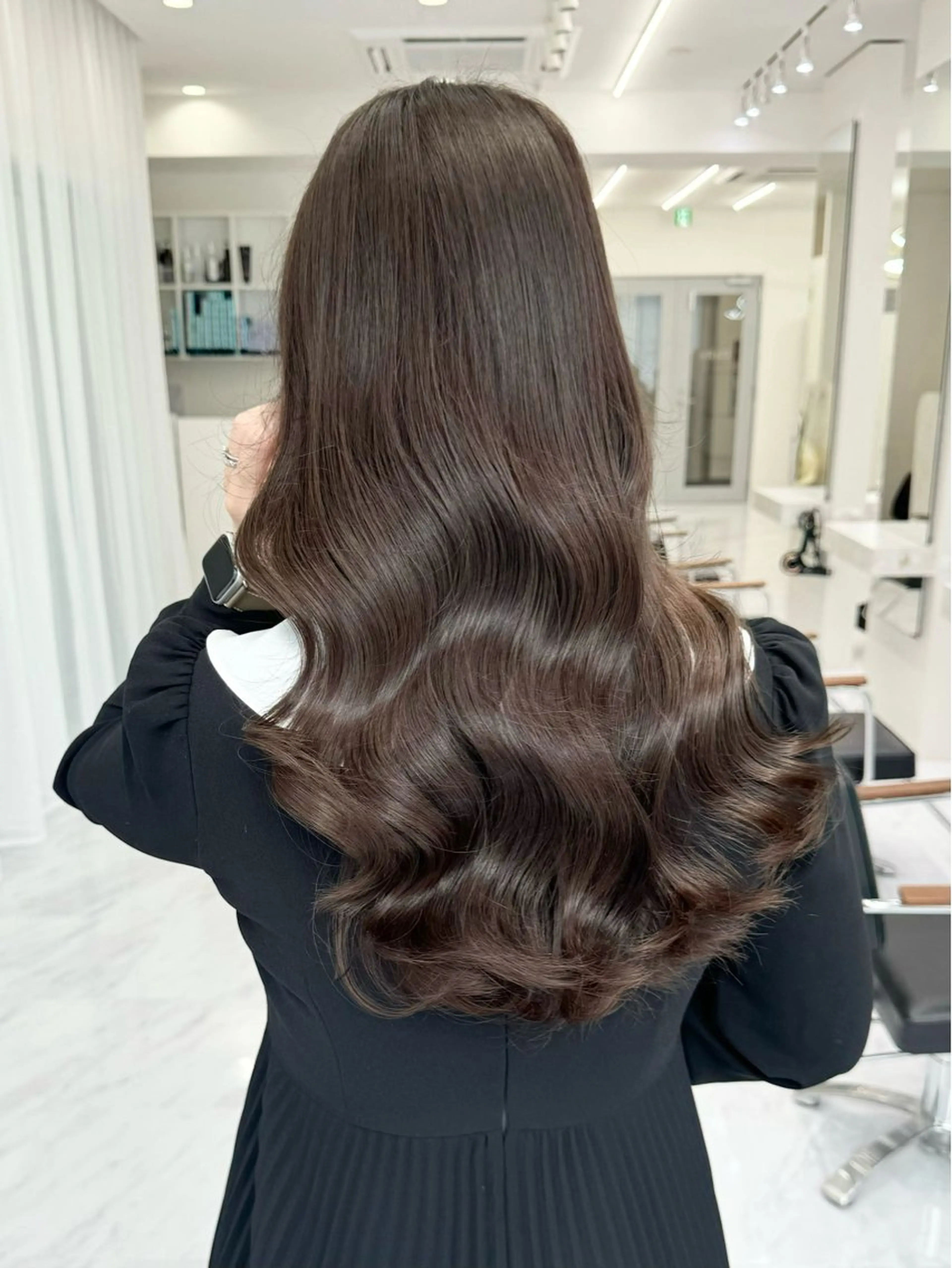 ロング 浦口 美侑のヘアスタイル