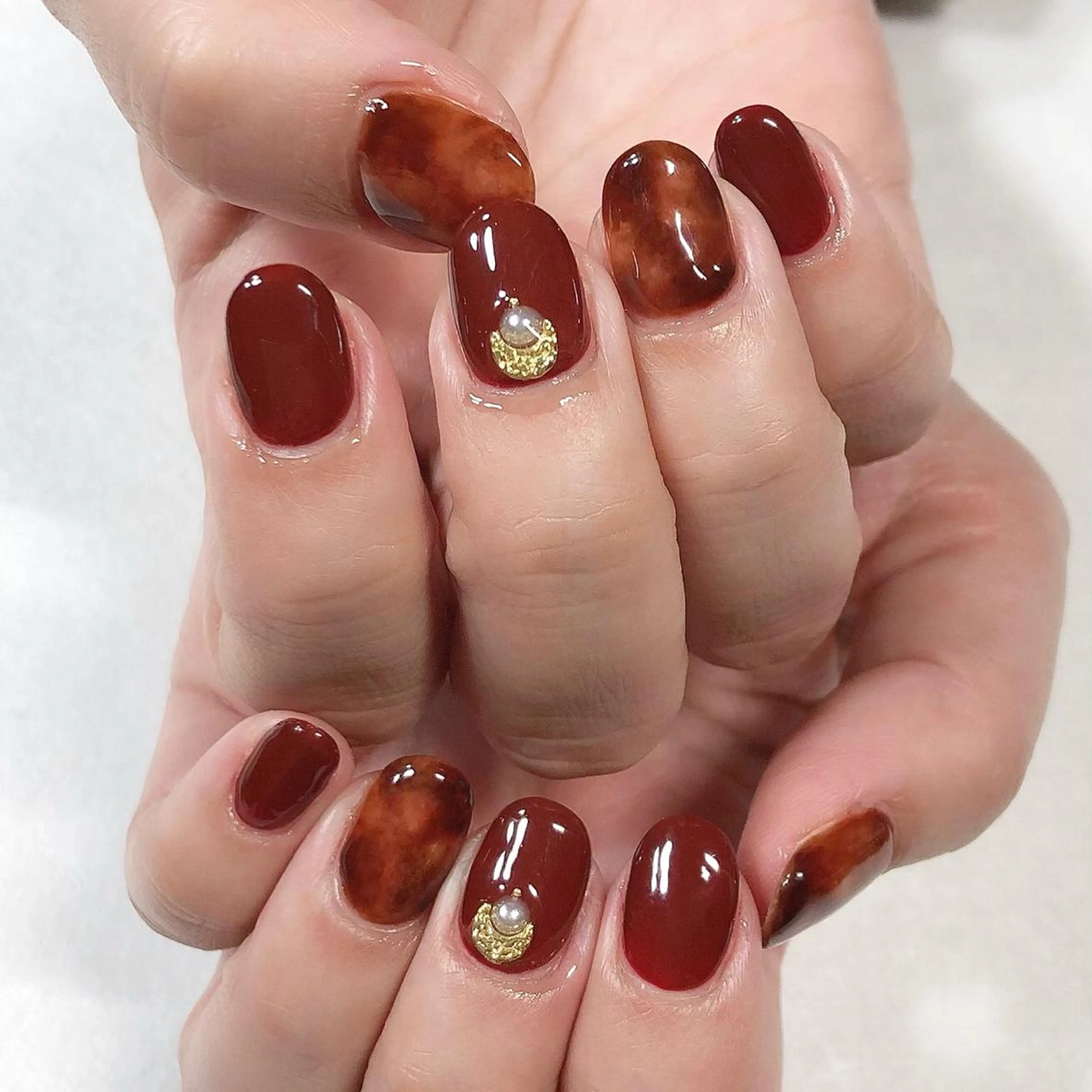 ネイル ジェルネイル 東 千夏のネイルデザイン