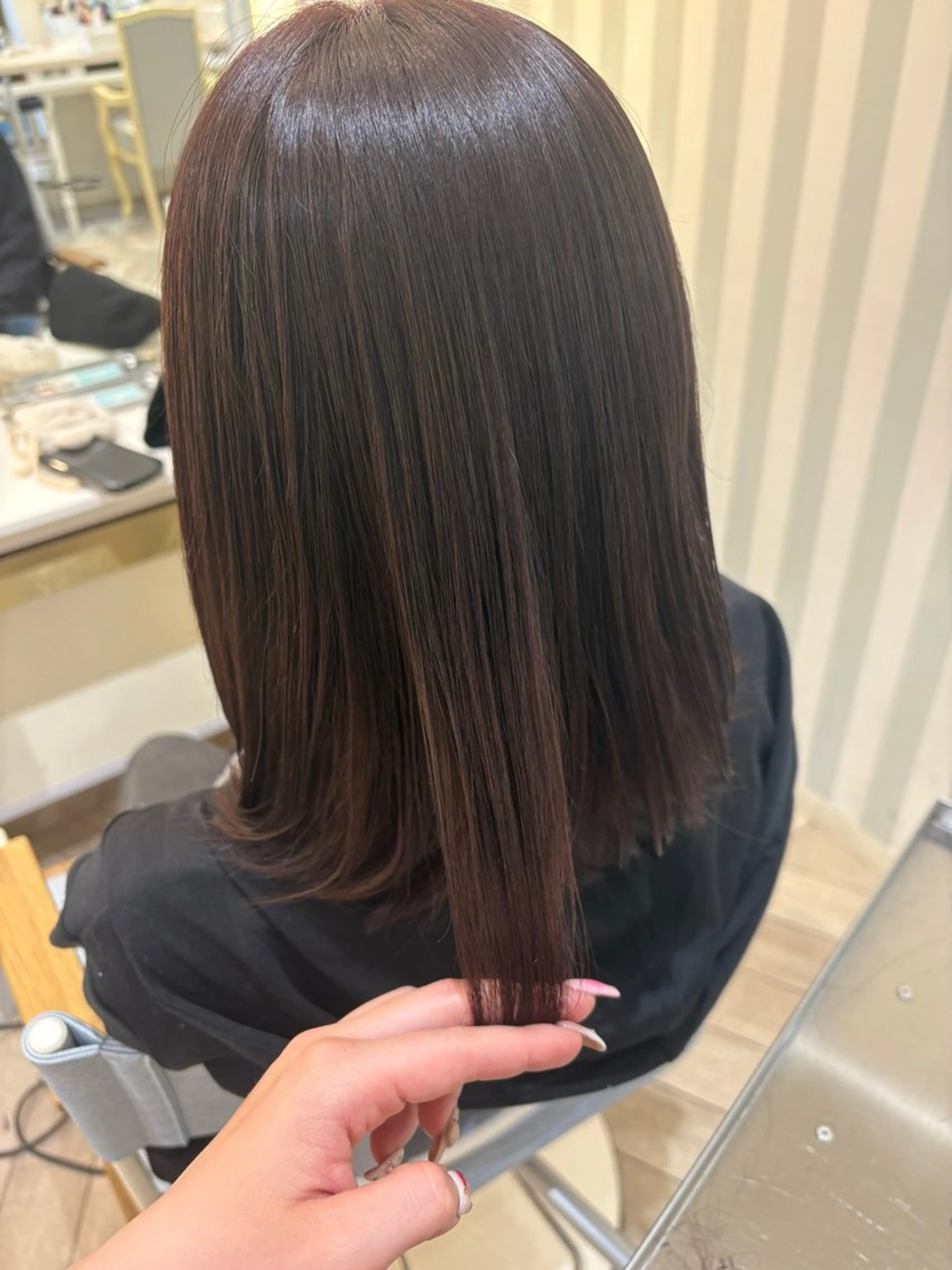 セミロング カラー NYNY 🌺Ruiのヘアスタイル