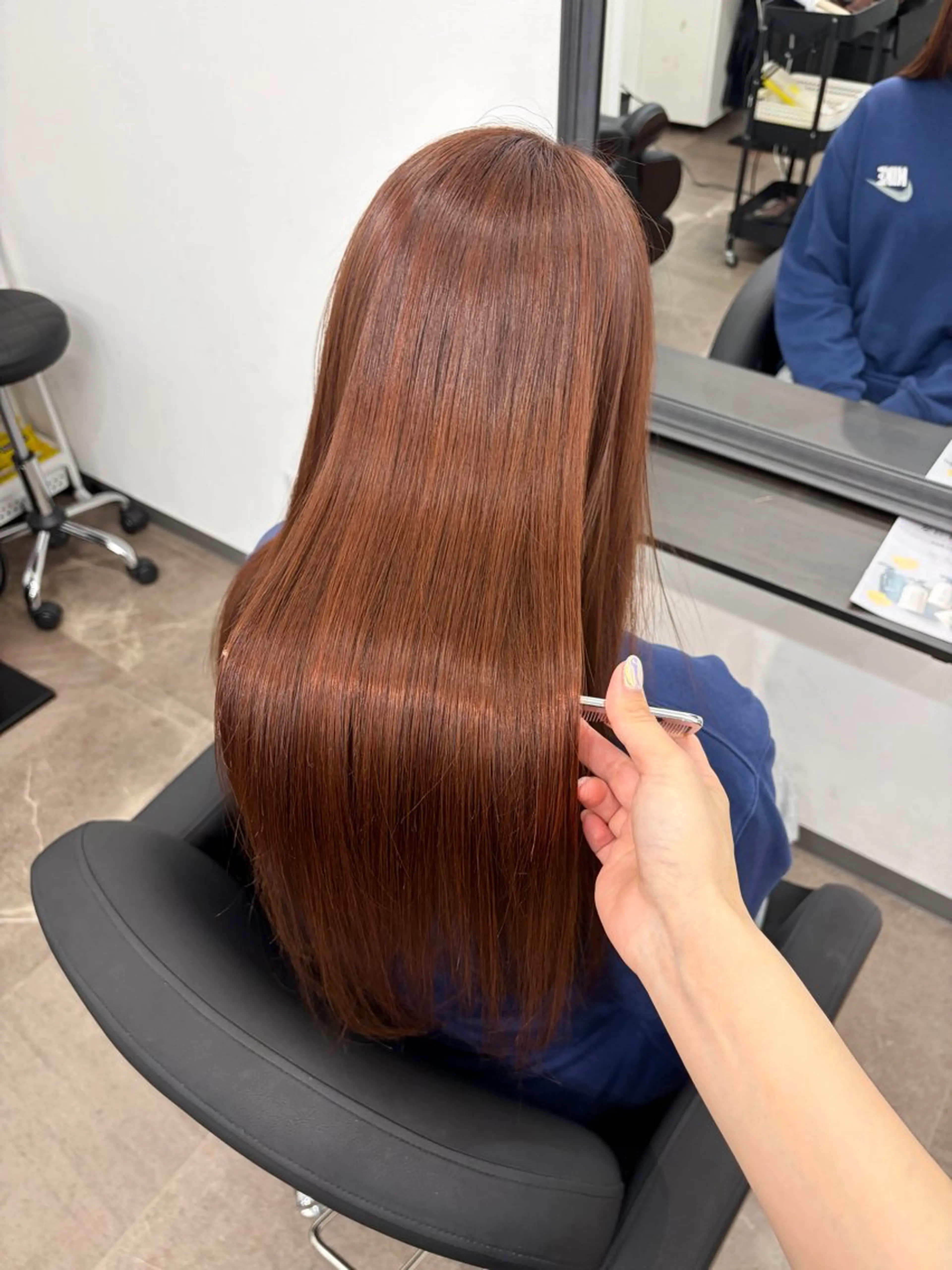 【人気No.1】カット＋カラー＋髪質改善7stepトリートメント🌟🌈の写真