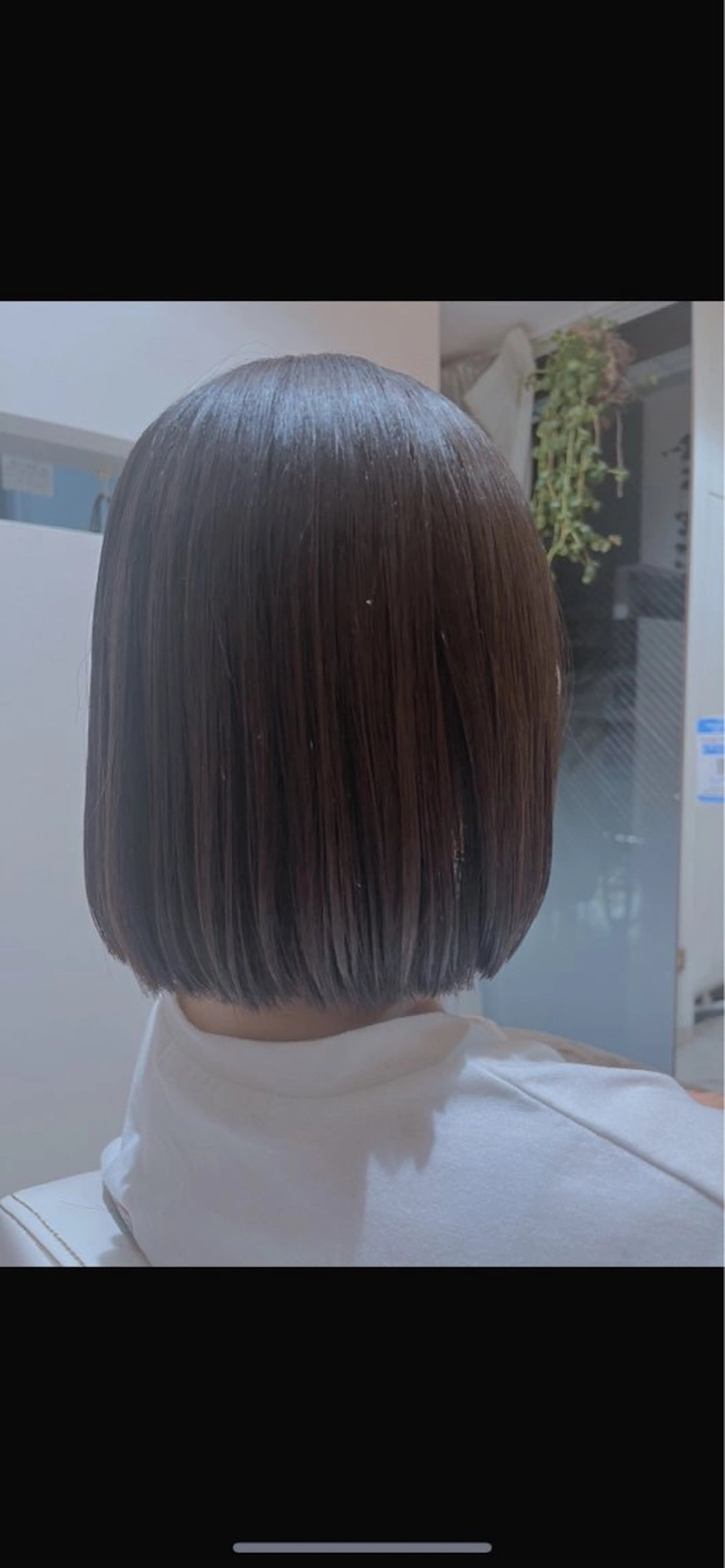 ショート 切りっぱなしボブ ボブ 須藤 百合香のヘアスタイル