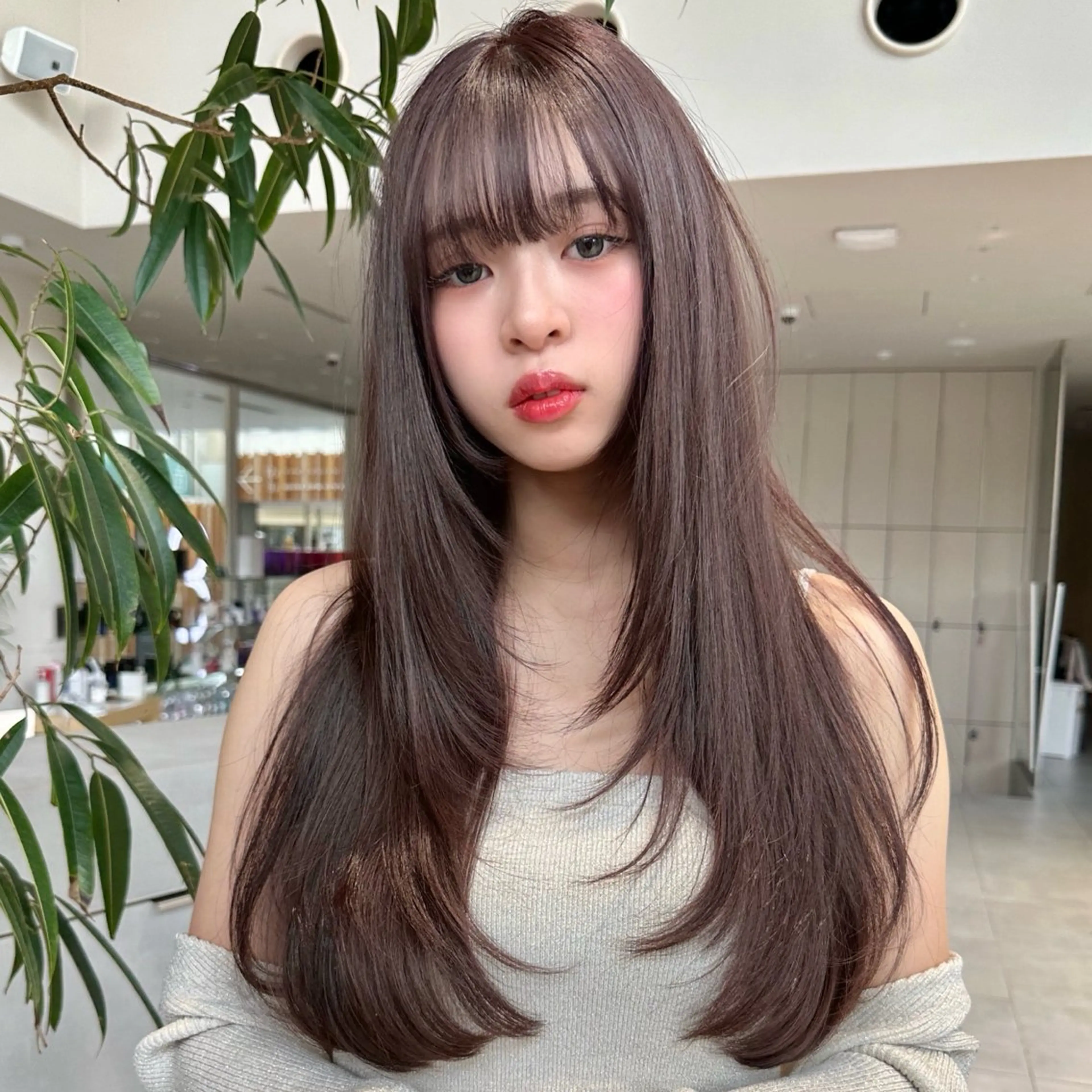 【ReFaファインバブルVEENA】似合わせカット＋透明感カラー＋超音波オージュアトリートメント🛁の写真