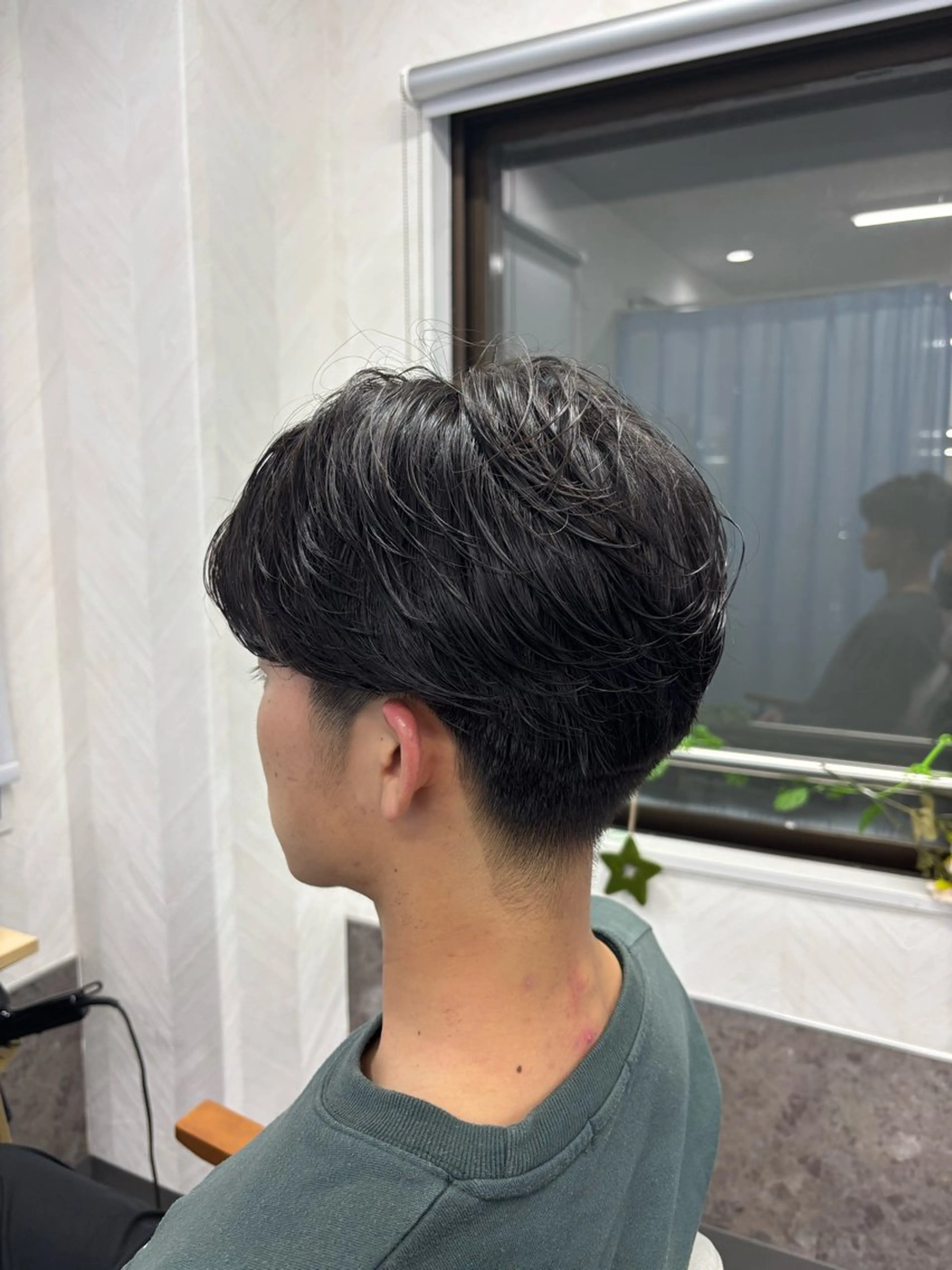 パーマ メンズ 篠崎 太希のヘアスタイル