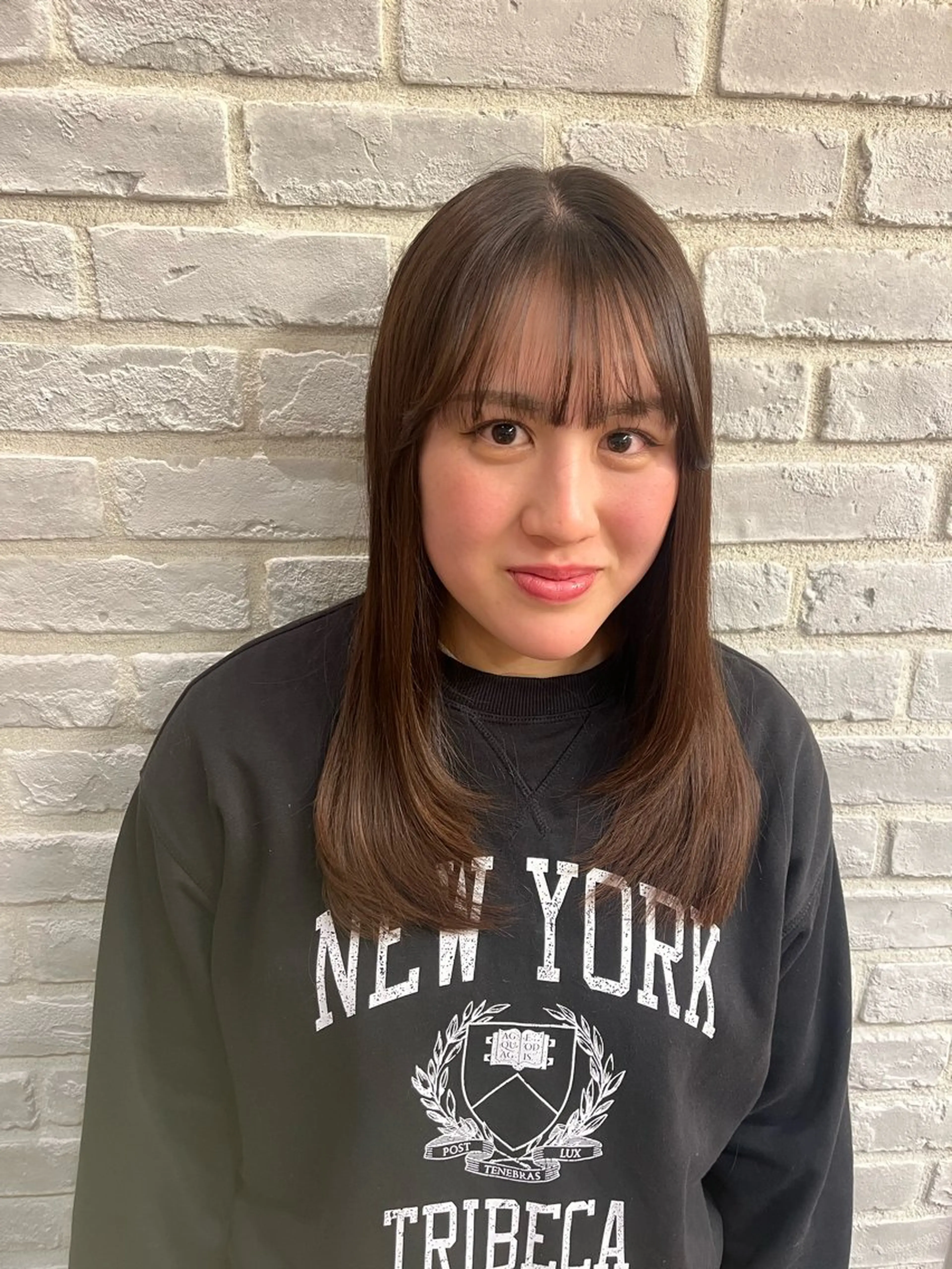 セミロング カット 【美ボブ. カラー】midoのヘアスタイル