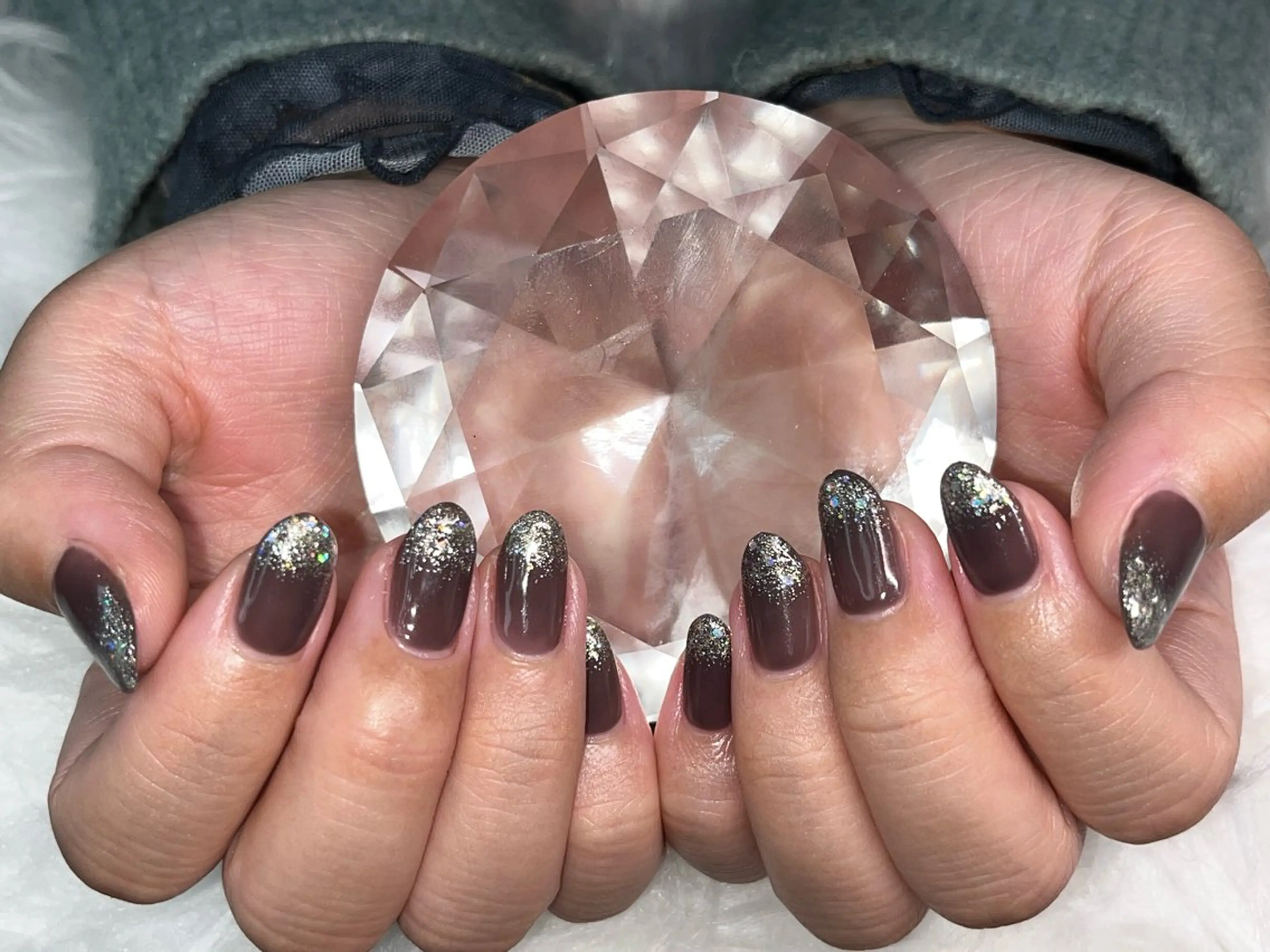 ネイル アートネイル マグネットネイル ニュアンスネイル ワンカラーネイル シンプルネイル プライベートサロン N's Nailのネイルデザイン