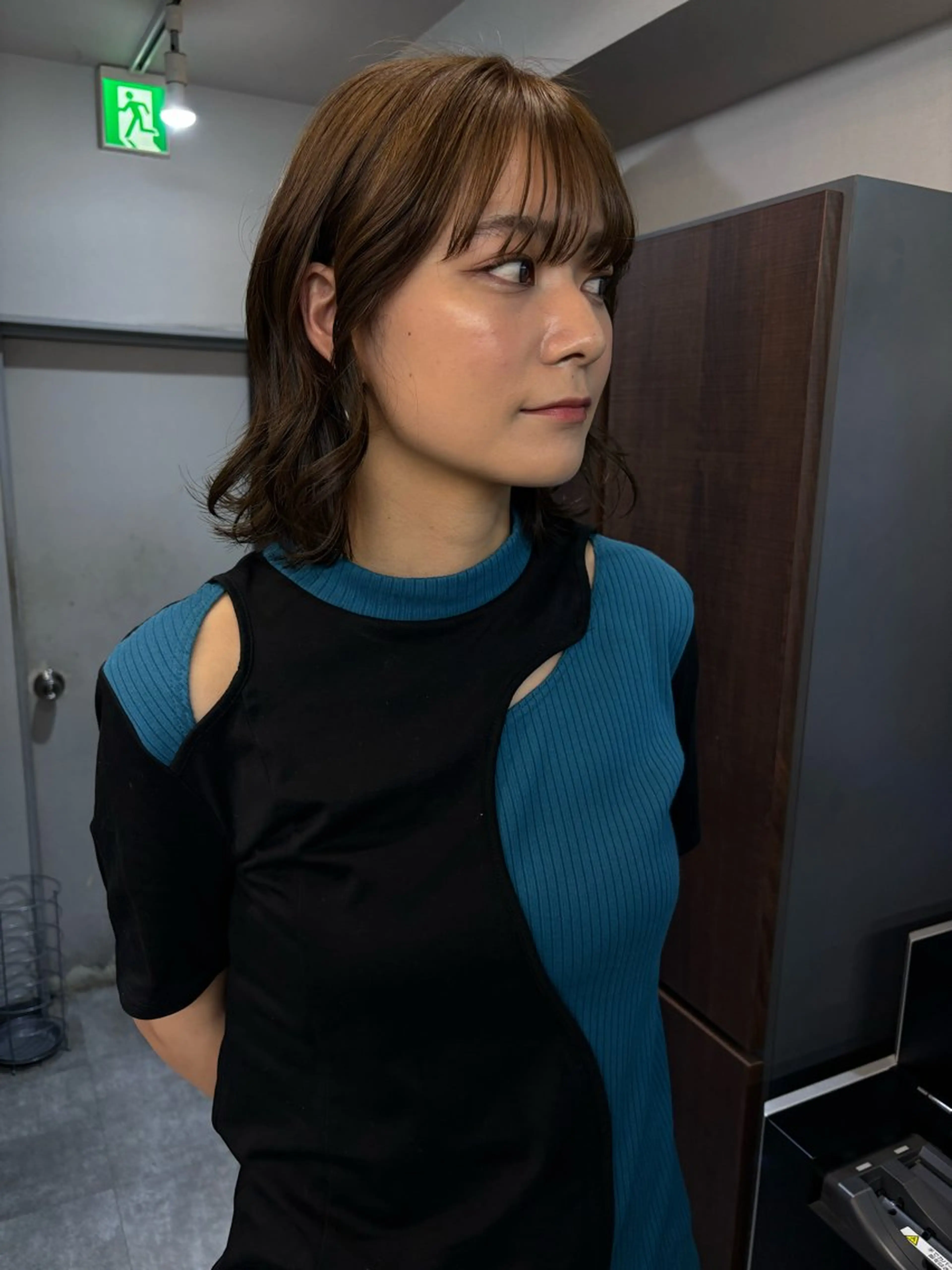 ショート カラー ヘアアレンジ 💟Opus/ Mizuki🐕💟のヘアスタイル