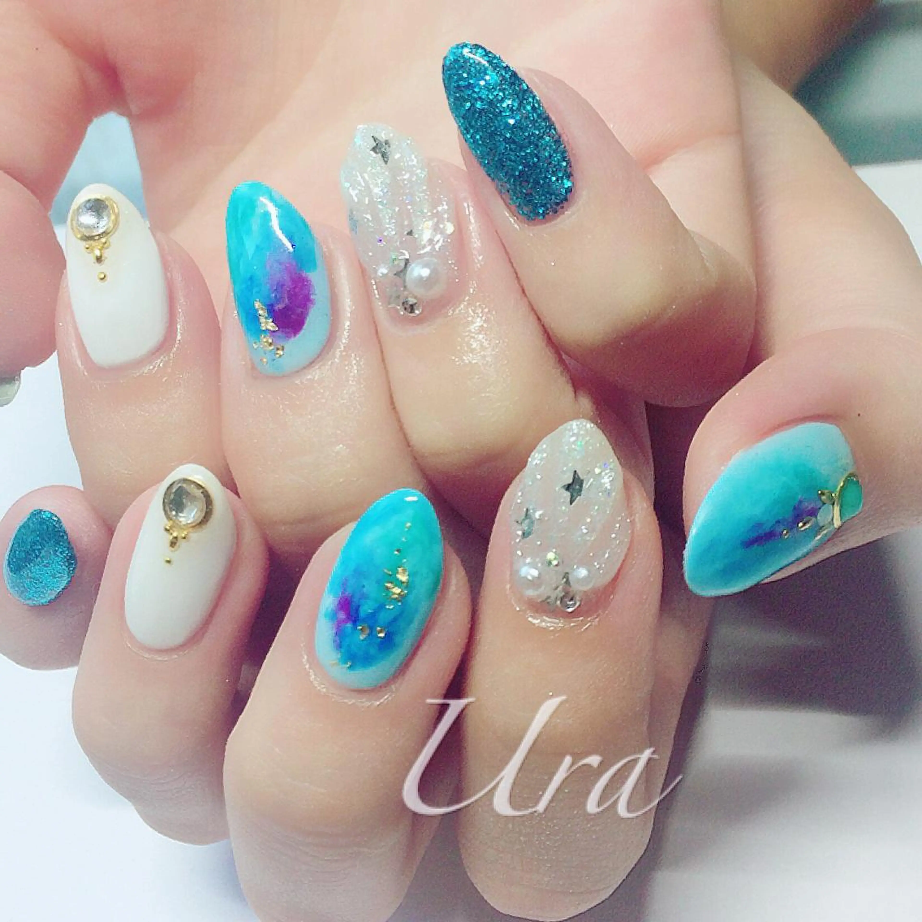 ネイル 夏ネイル UrakoNail 《nail》のネイルデザイン
