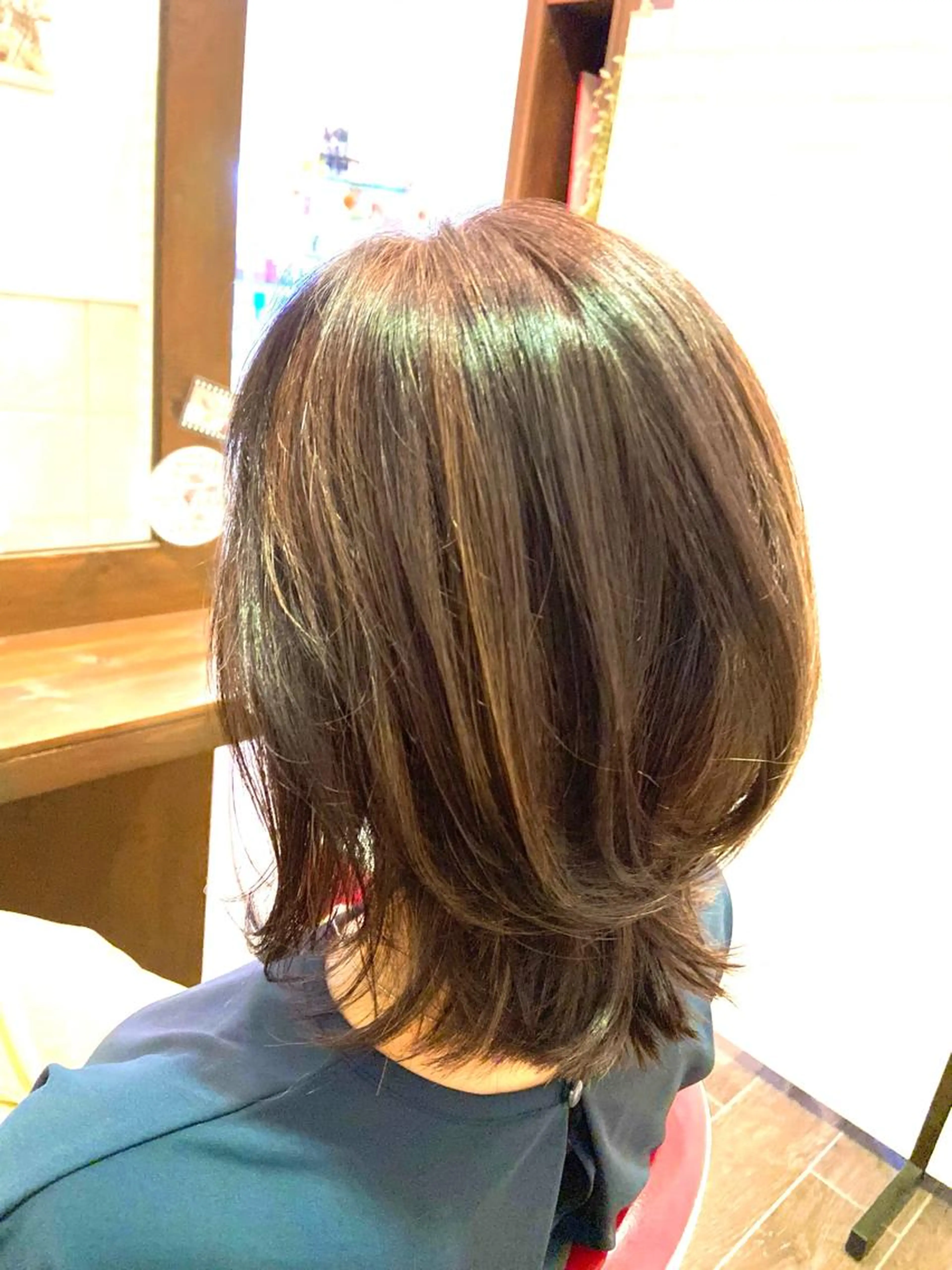 ✂️カット＋カラーリタッチ（根元染め）＋3ステップトリートメントの写真