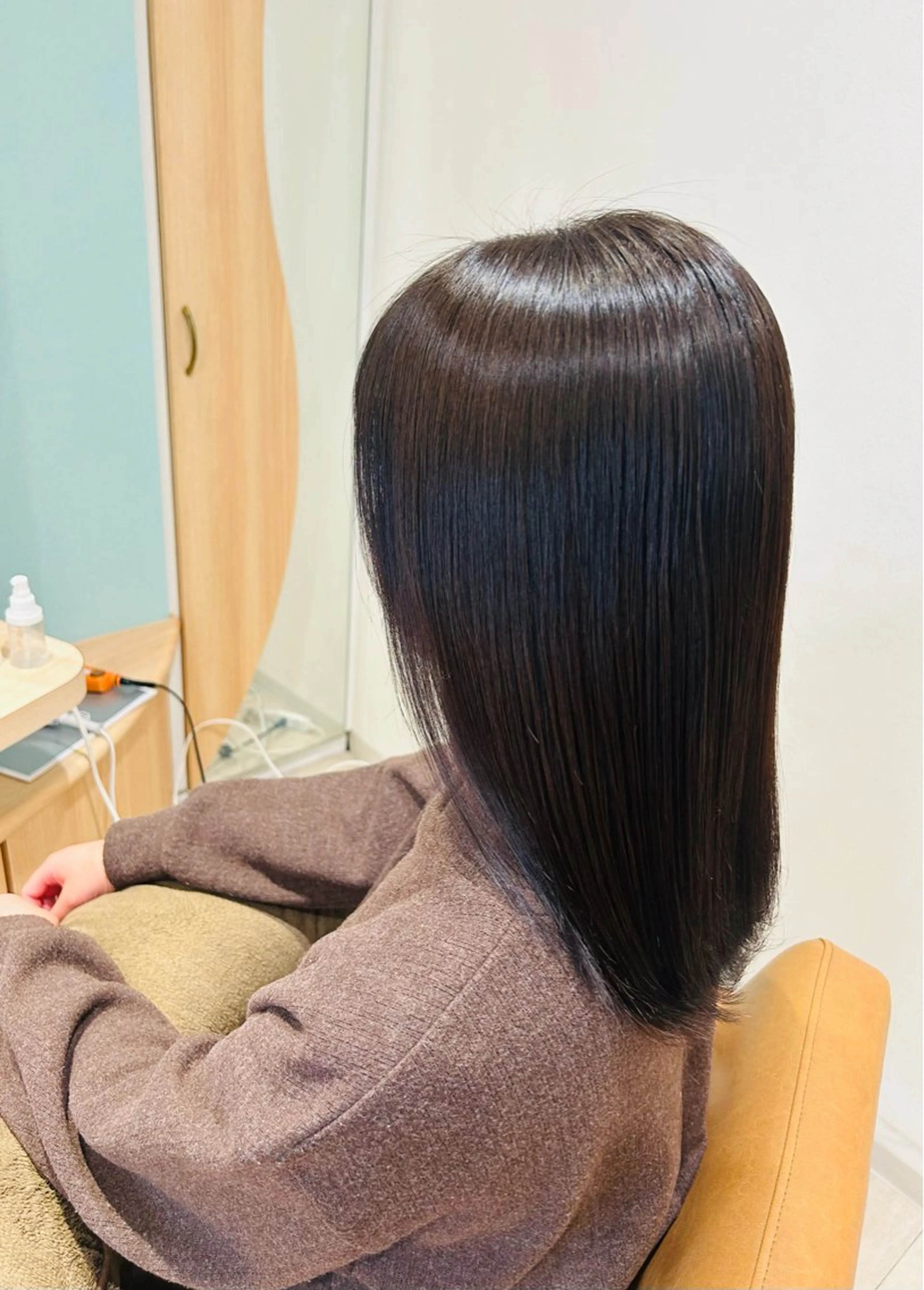 ミディアム カット 縮毛矯正 🍓後藤 はるな🍓のヘアスタイル