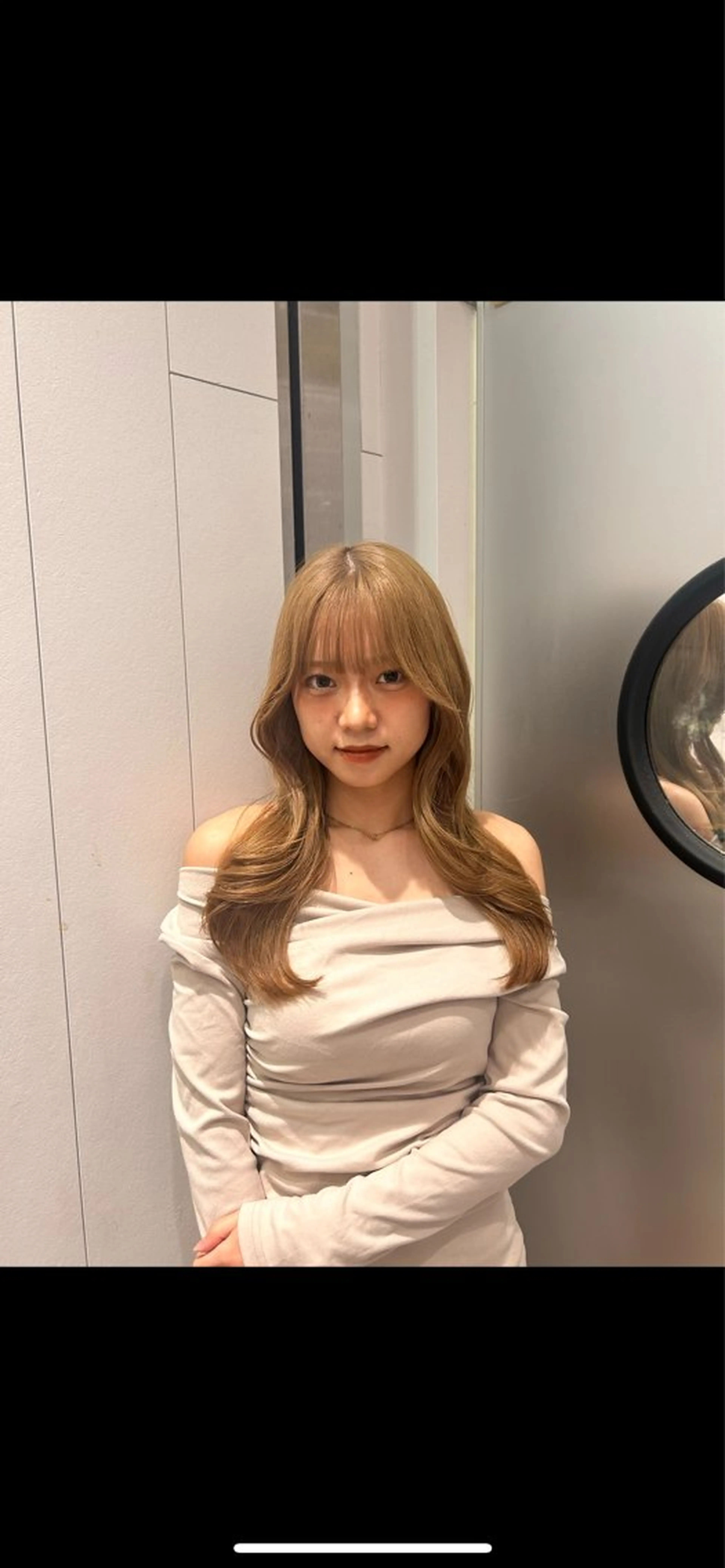 セミロング 縮毛矯正 宮本晃成のヘアスタイル