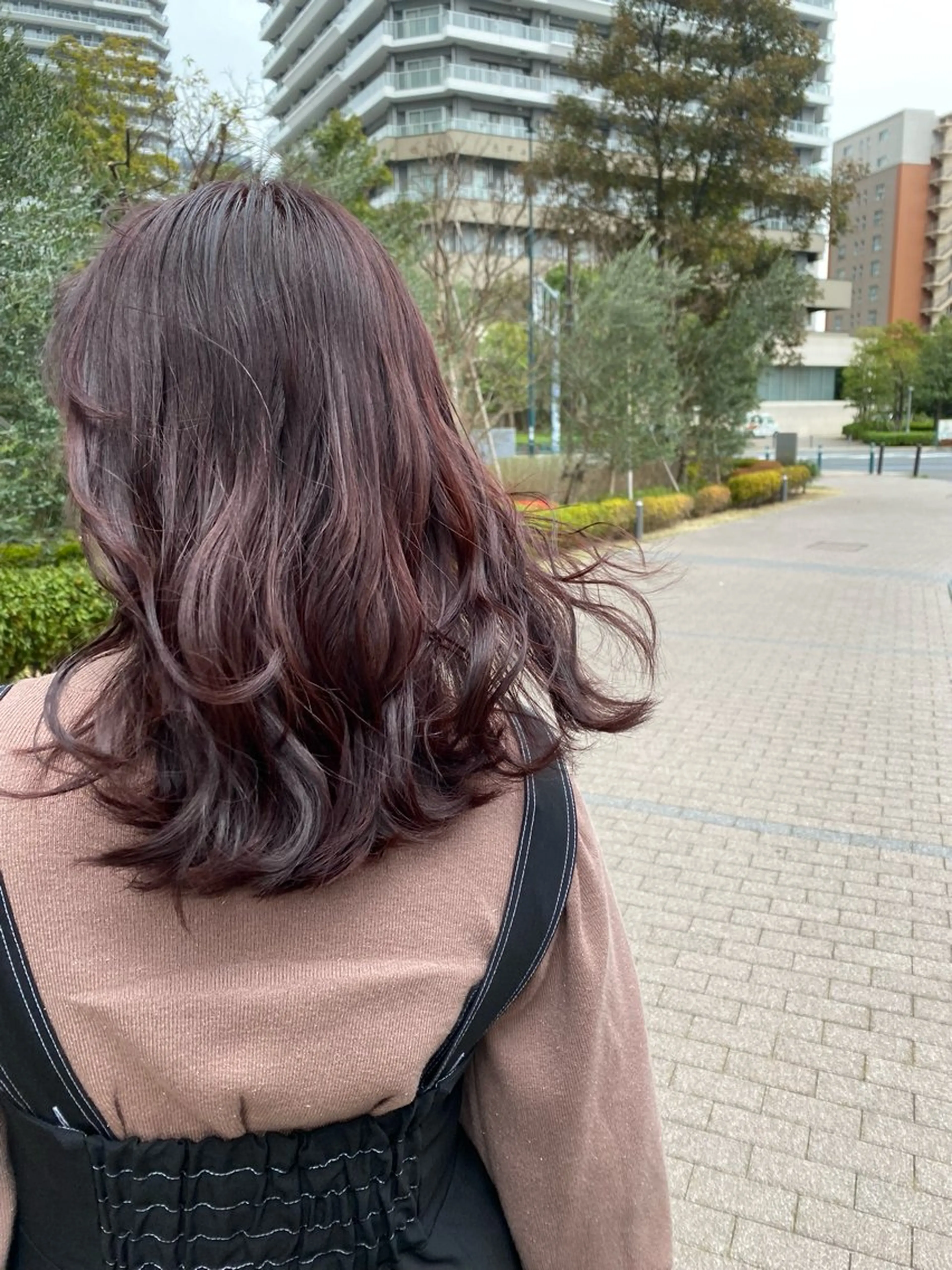 ミディアム カット ヘアカラー トリートメント 髪質改善/艶カラー /梅田/菅野🌟のヘアスタイル