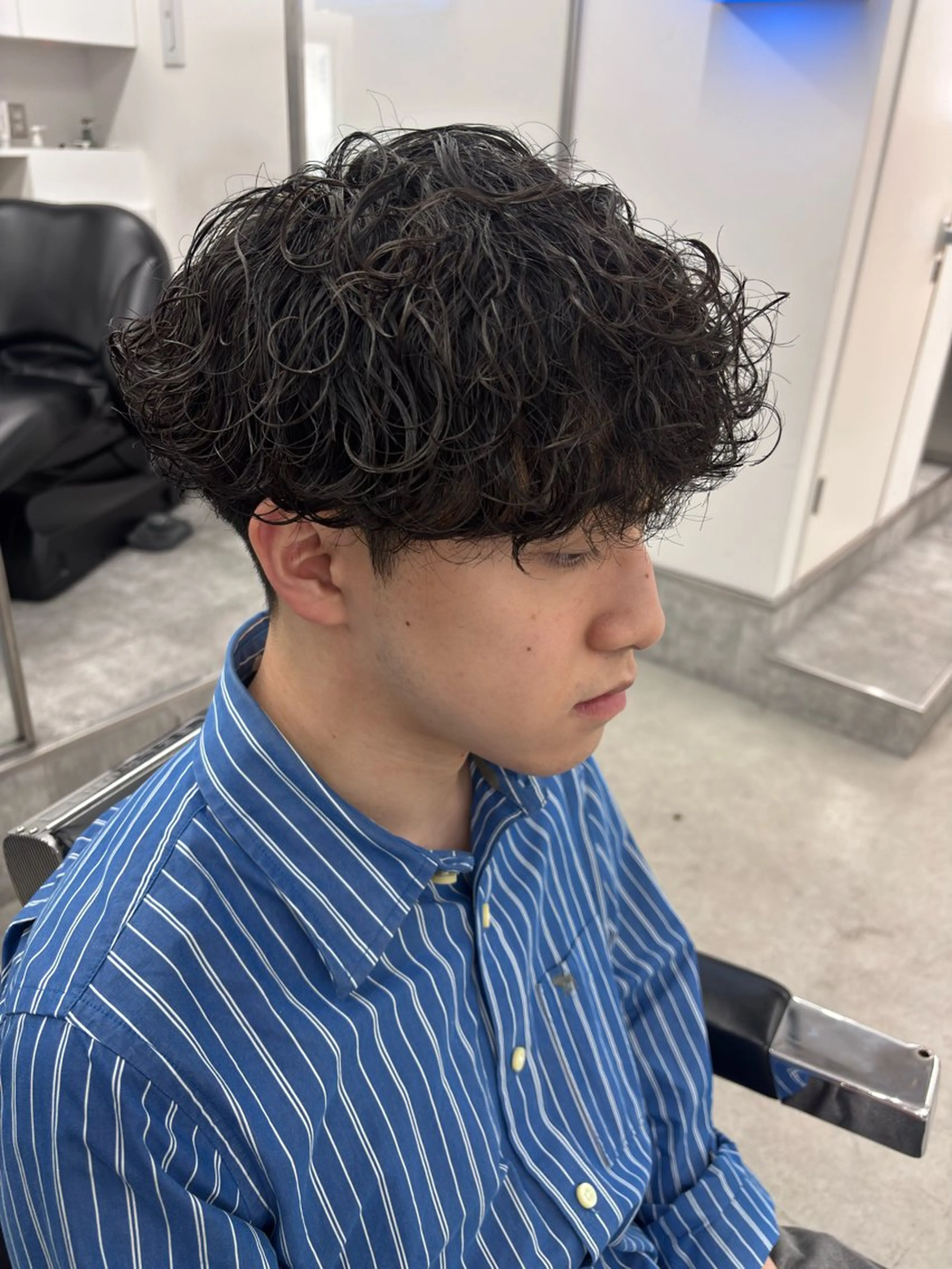 パーマ メンズ カット パーマ 🔥波巻き/ツイスパ 特化🔥メンズパーマのヘアスタイル