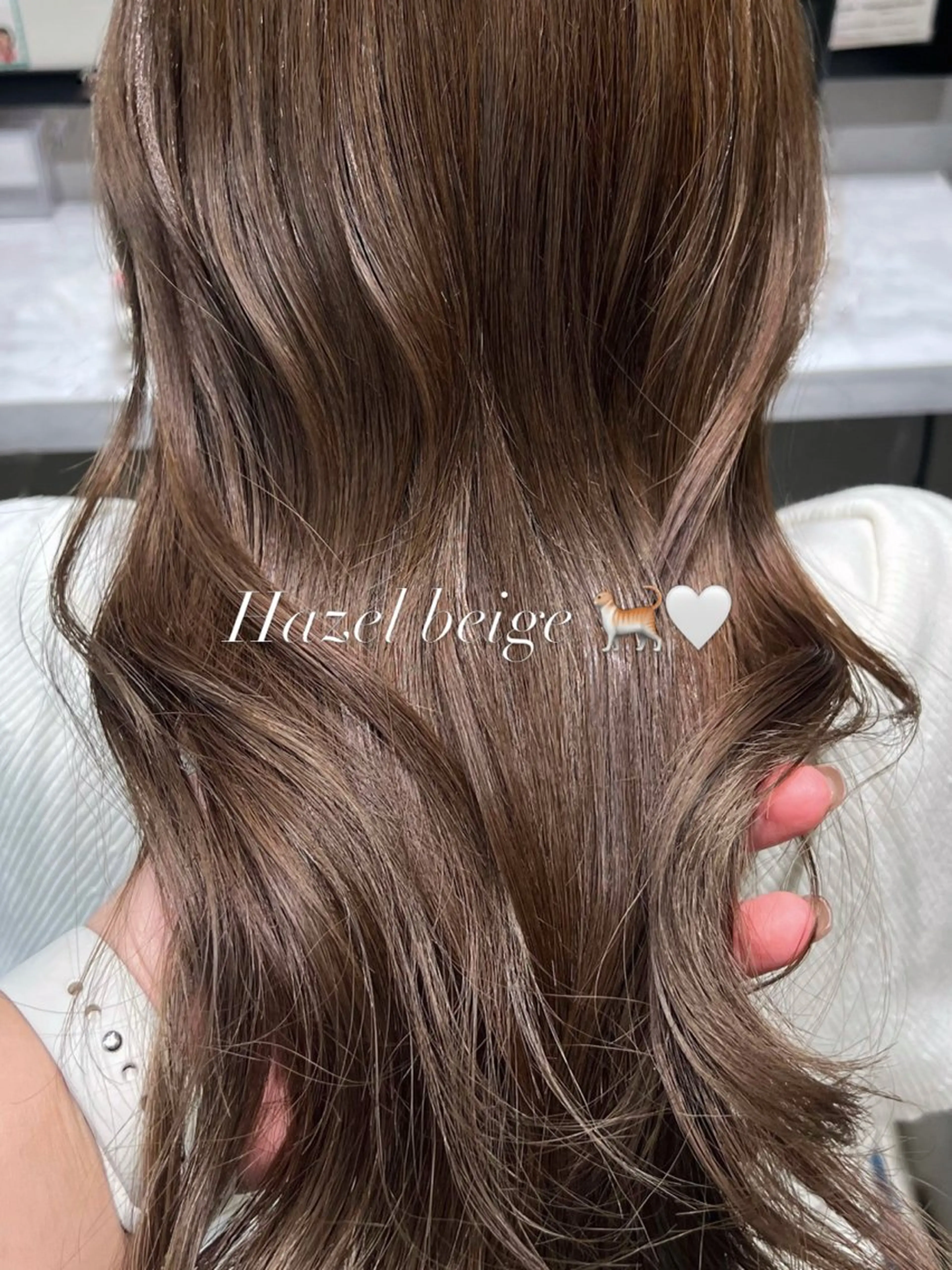 ロング カラー 透明感カラー k-two 天王寺♡ honokaのヘアスタイル