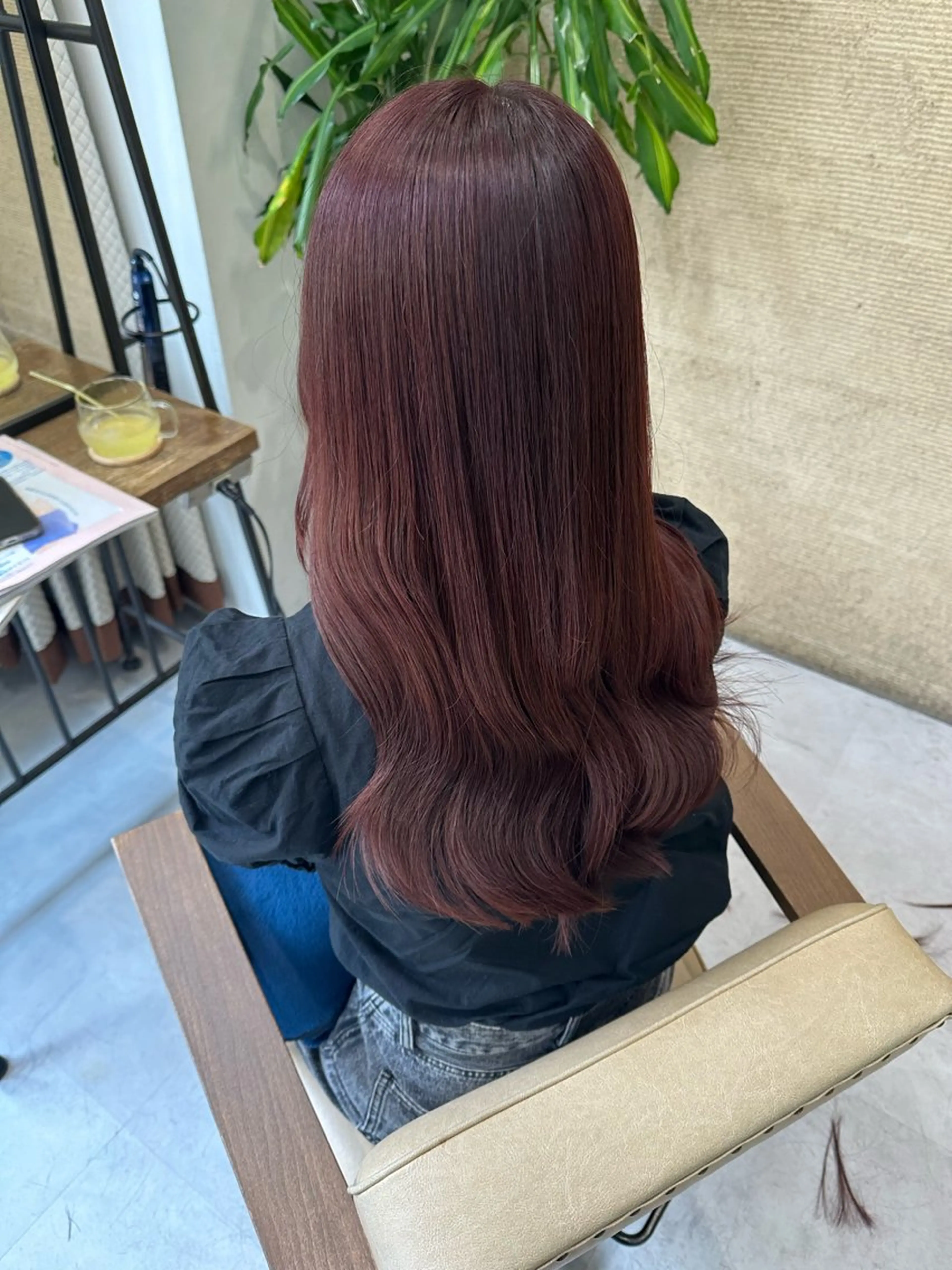 ロング カラー カット ヘアカラー トリートメント ICHIKA/暖色 カラー / Wカラーのヘアスタイル