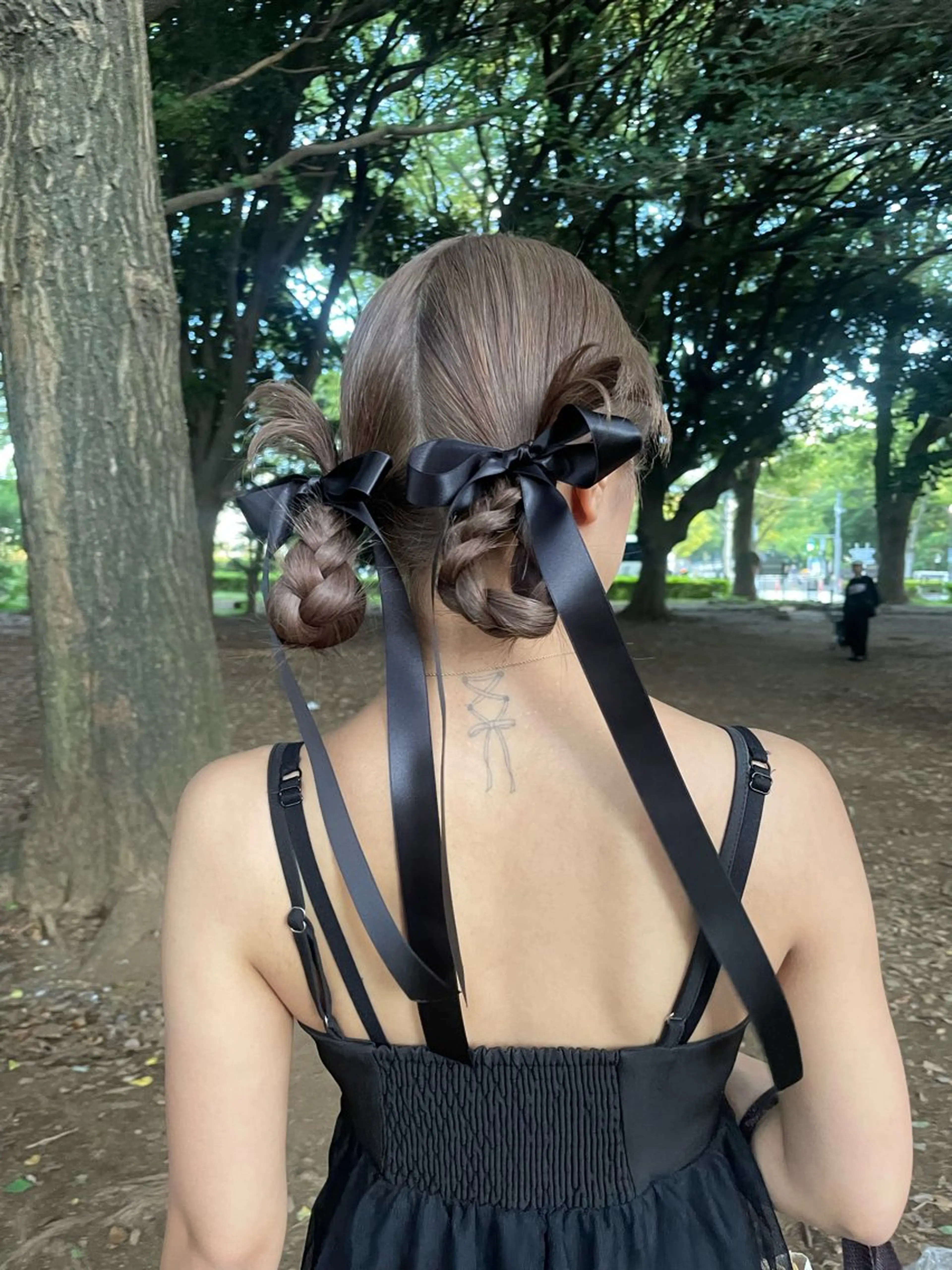 ロング ヘアアレンジ 【表参道】Ruri デジタルパーマのヘアスタイル