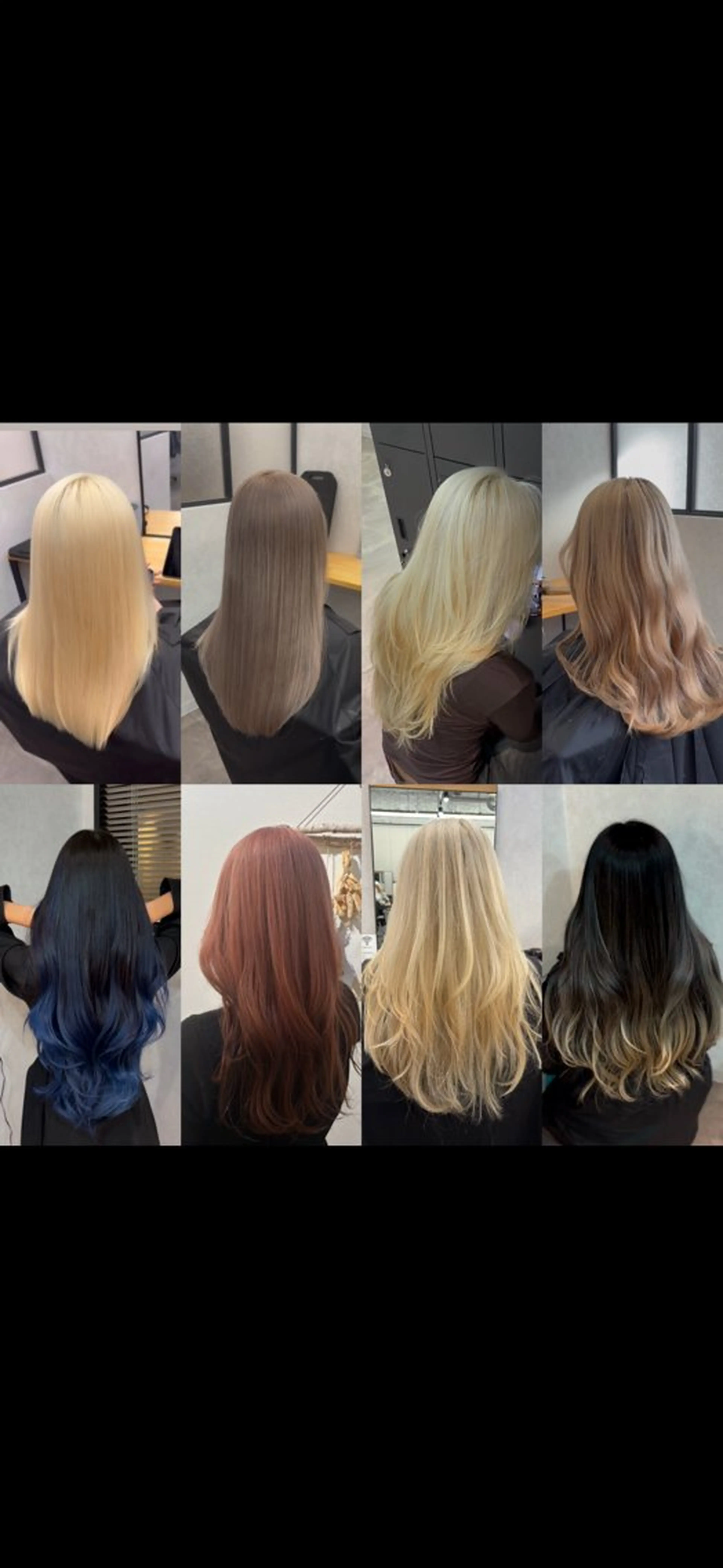 ロング カット ヘアカラー 🌟心斎橋レイヤー 艶ハイトーン/ウルフのその他イメージ