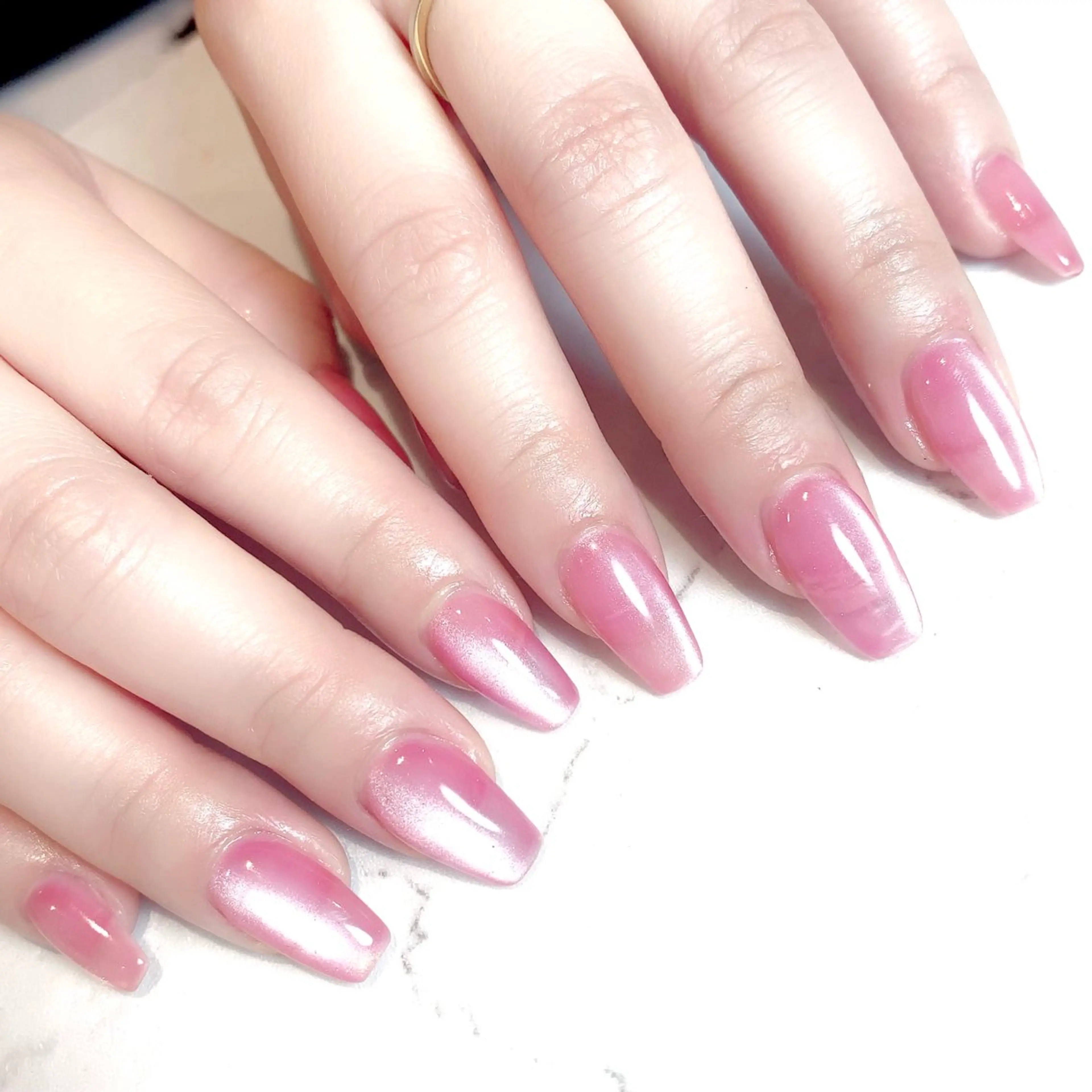 ネイル 長さ出し プライベートサロン Rのネイルデザイン