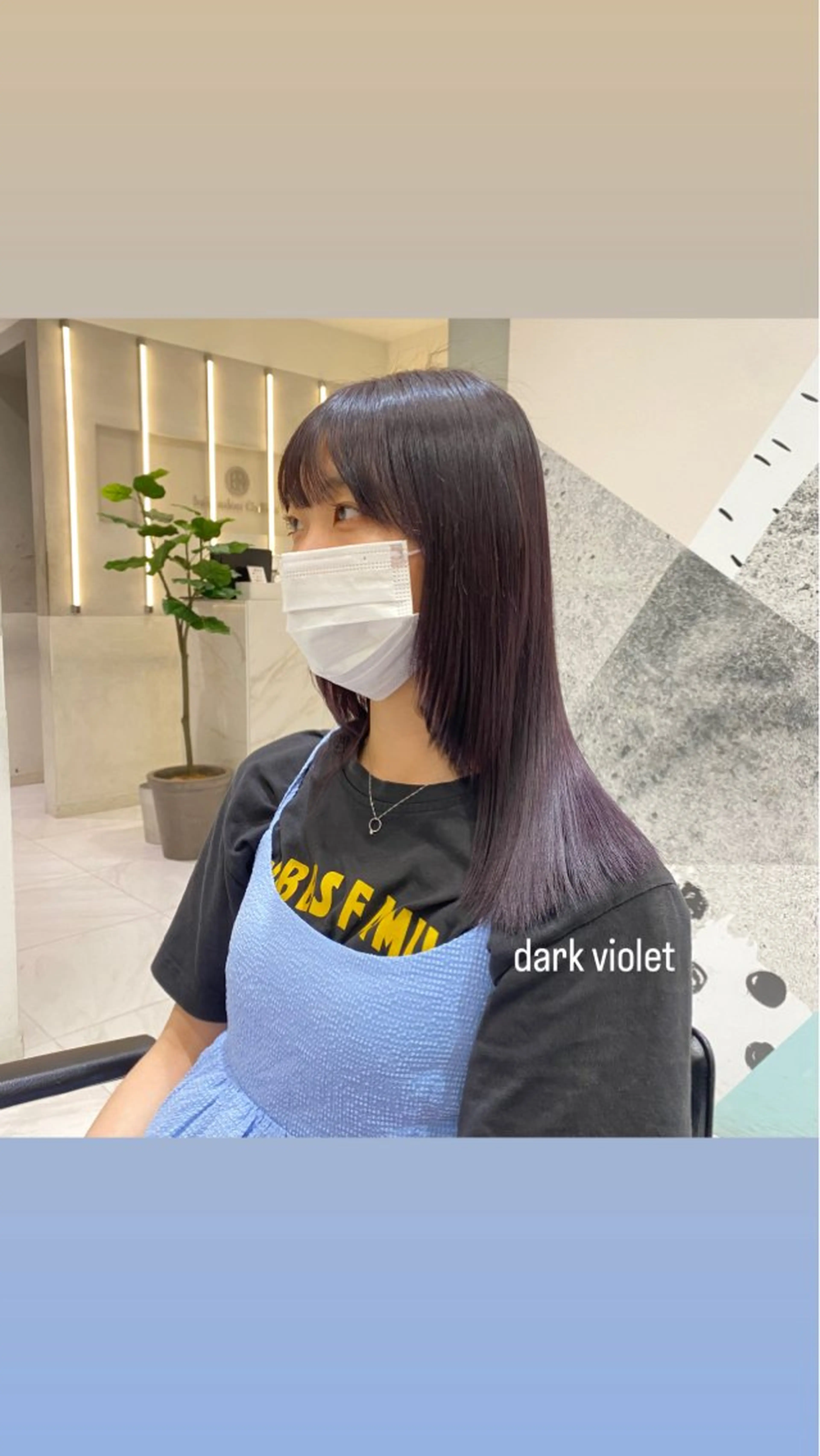 セミロング カラー グラデーションカラー ヘアカラー トリートメント 艶感/ナチュラル 🌿マアヤのヘアスタイル