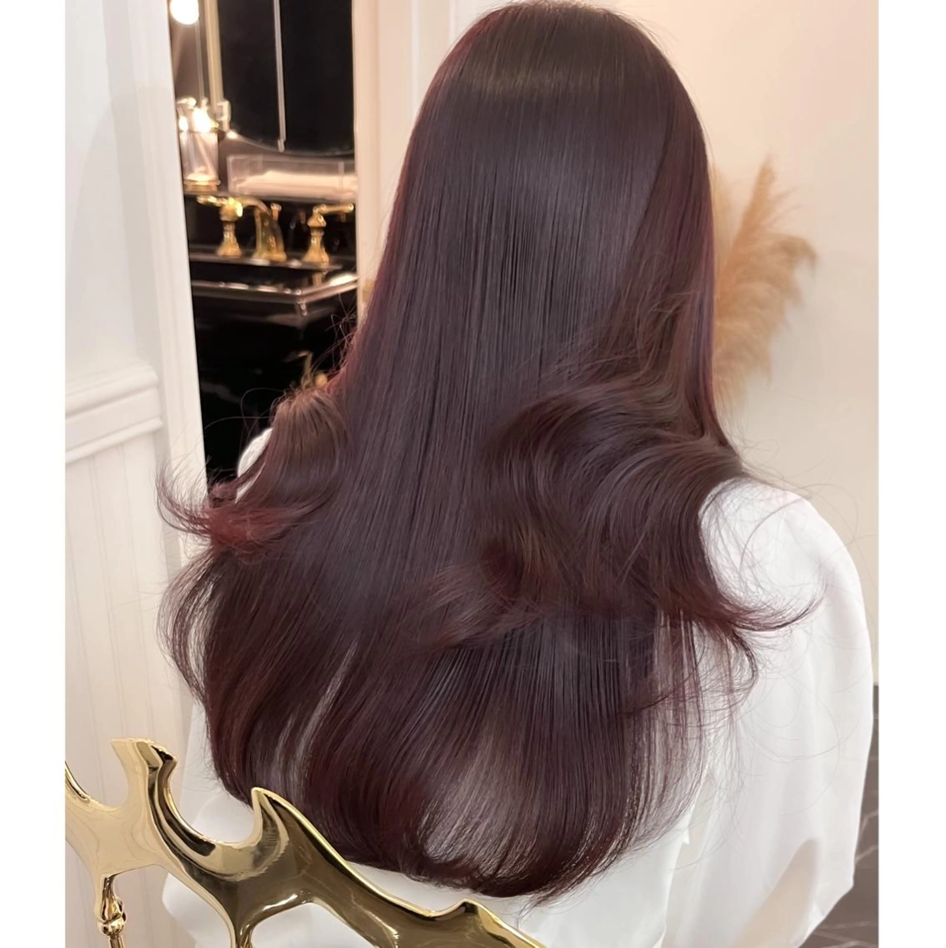 ケアカラー＋2Stepトリートメントの写真