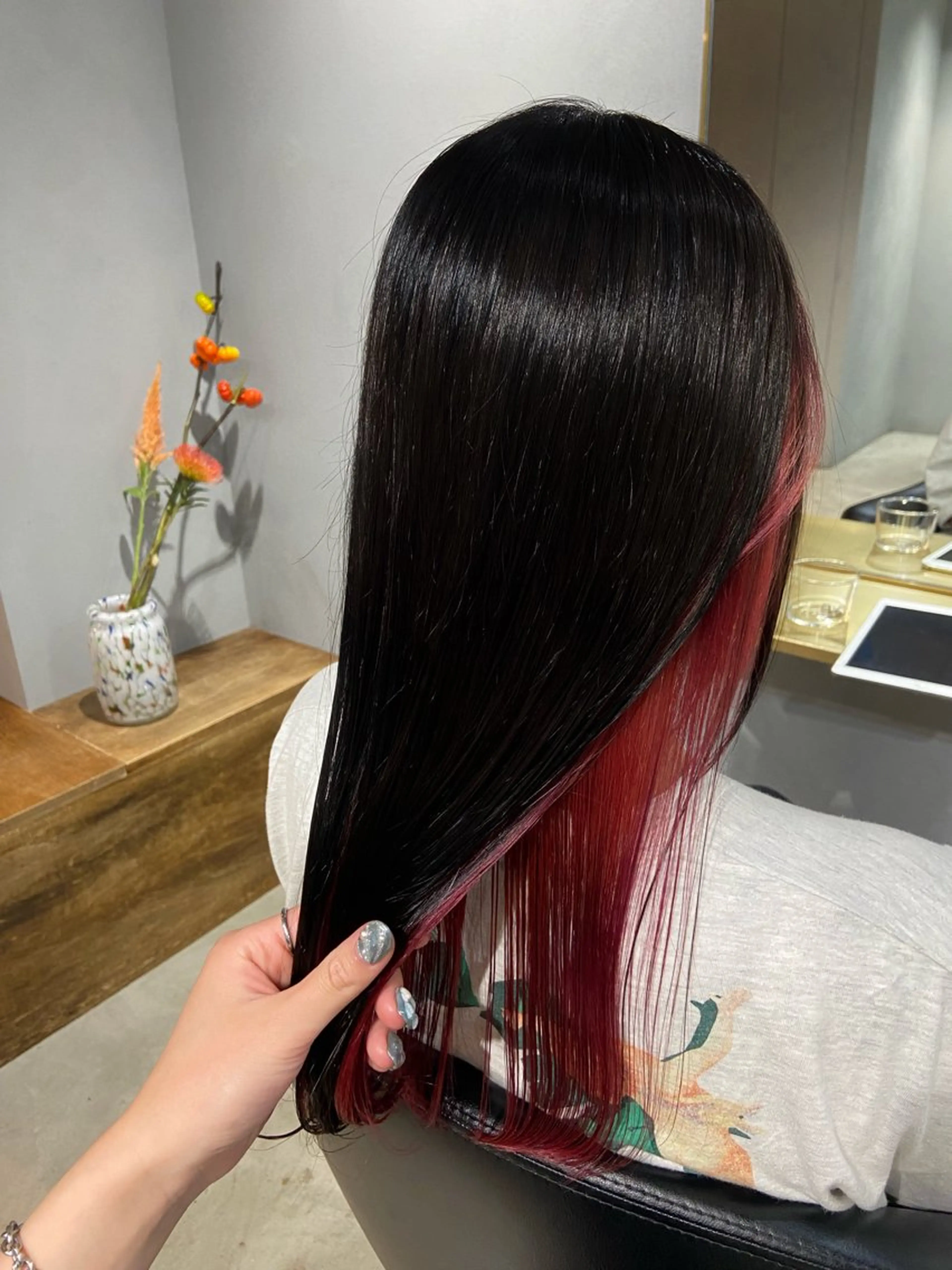 カラー デザインカラー 【arc】 佐藤未希穂/パーマのヘアスタイル