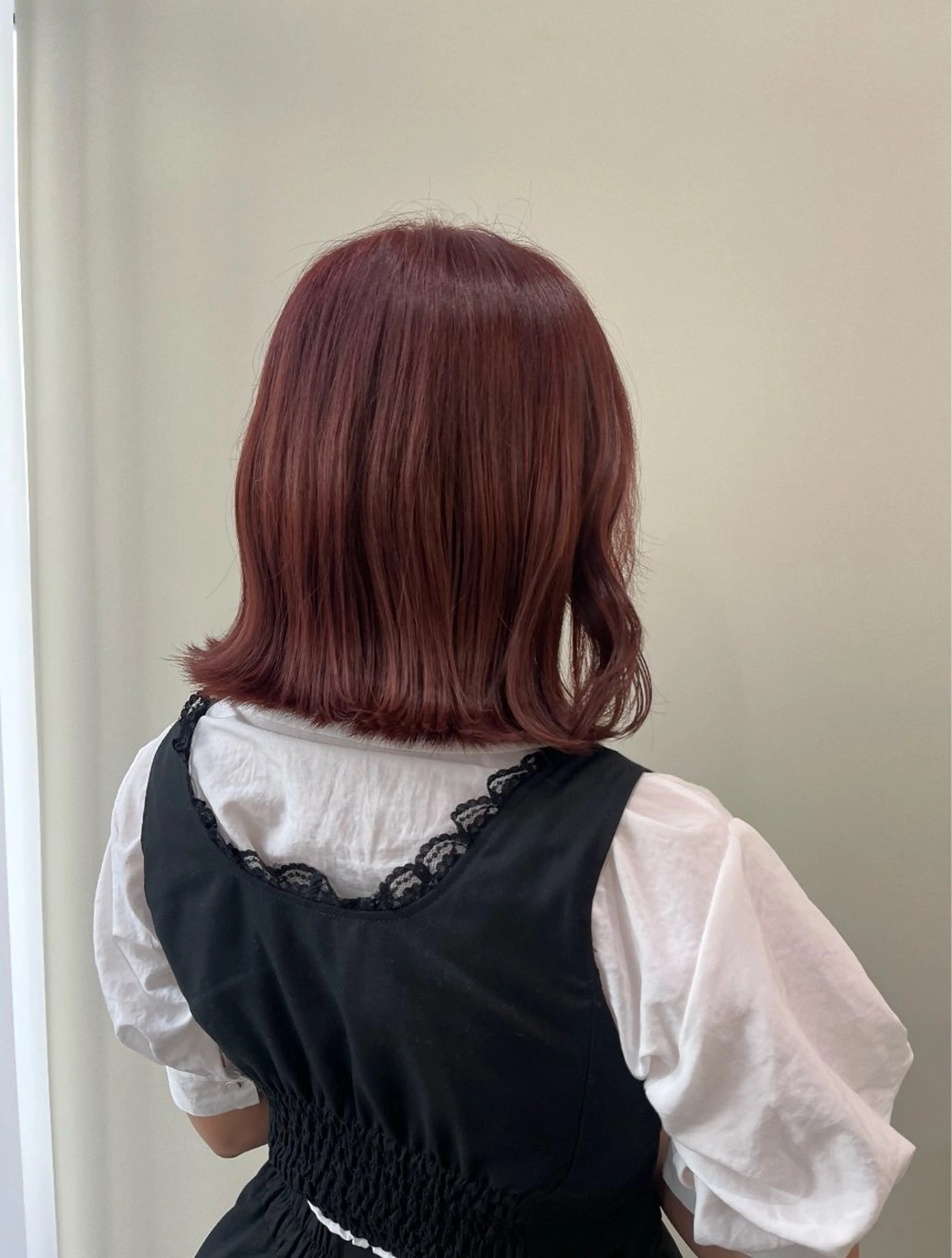 ミディアム カラー ヘアカラー トリートメント haruhi/暖色 ☀️透明感カラーのヘアスタイル