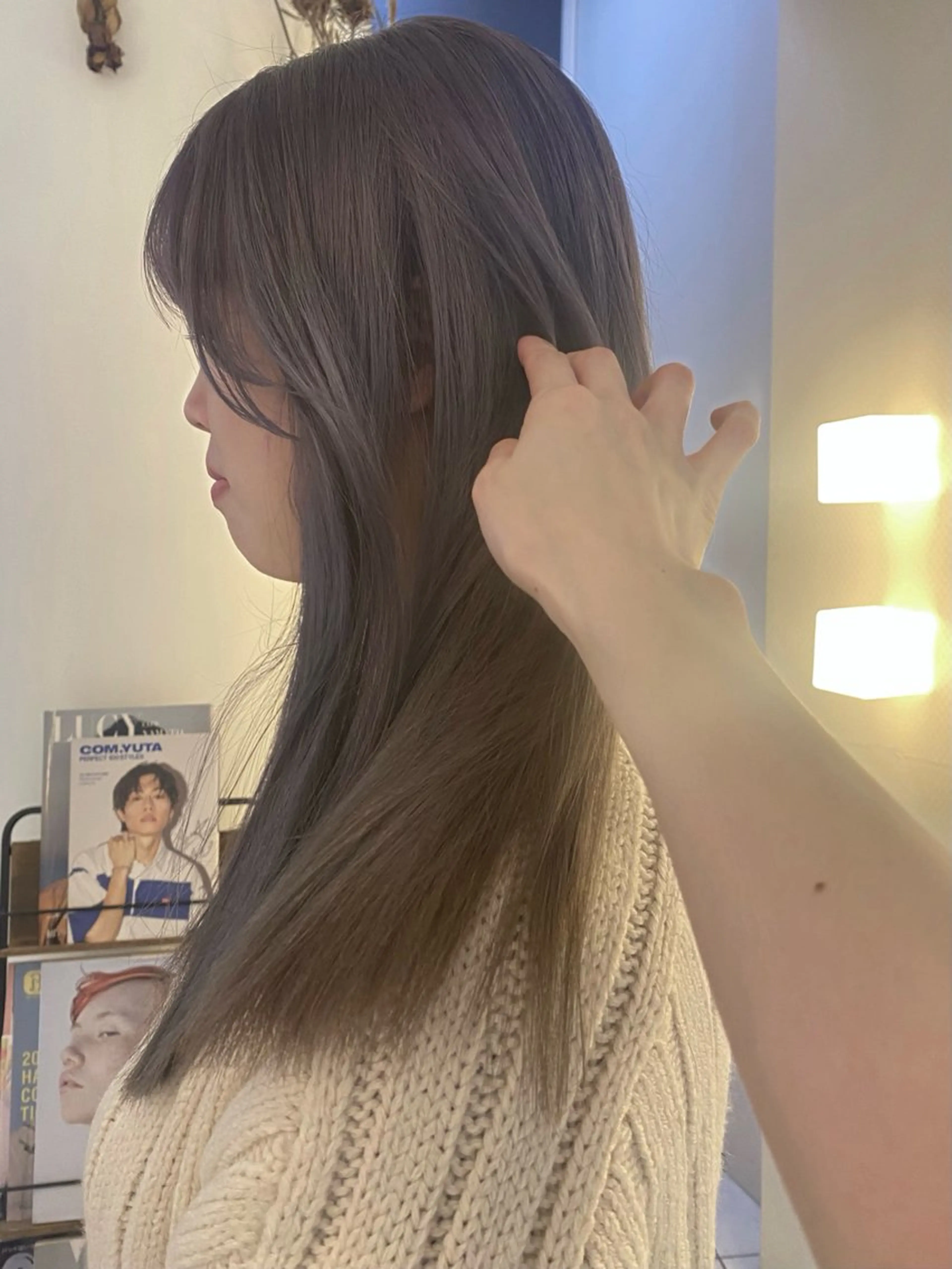 ロング カラー カット ヘアカラー トリートメント mai / linoah˚✧のヘアスタイル