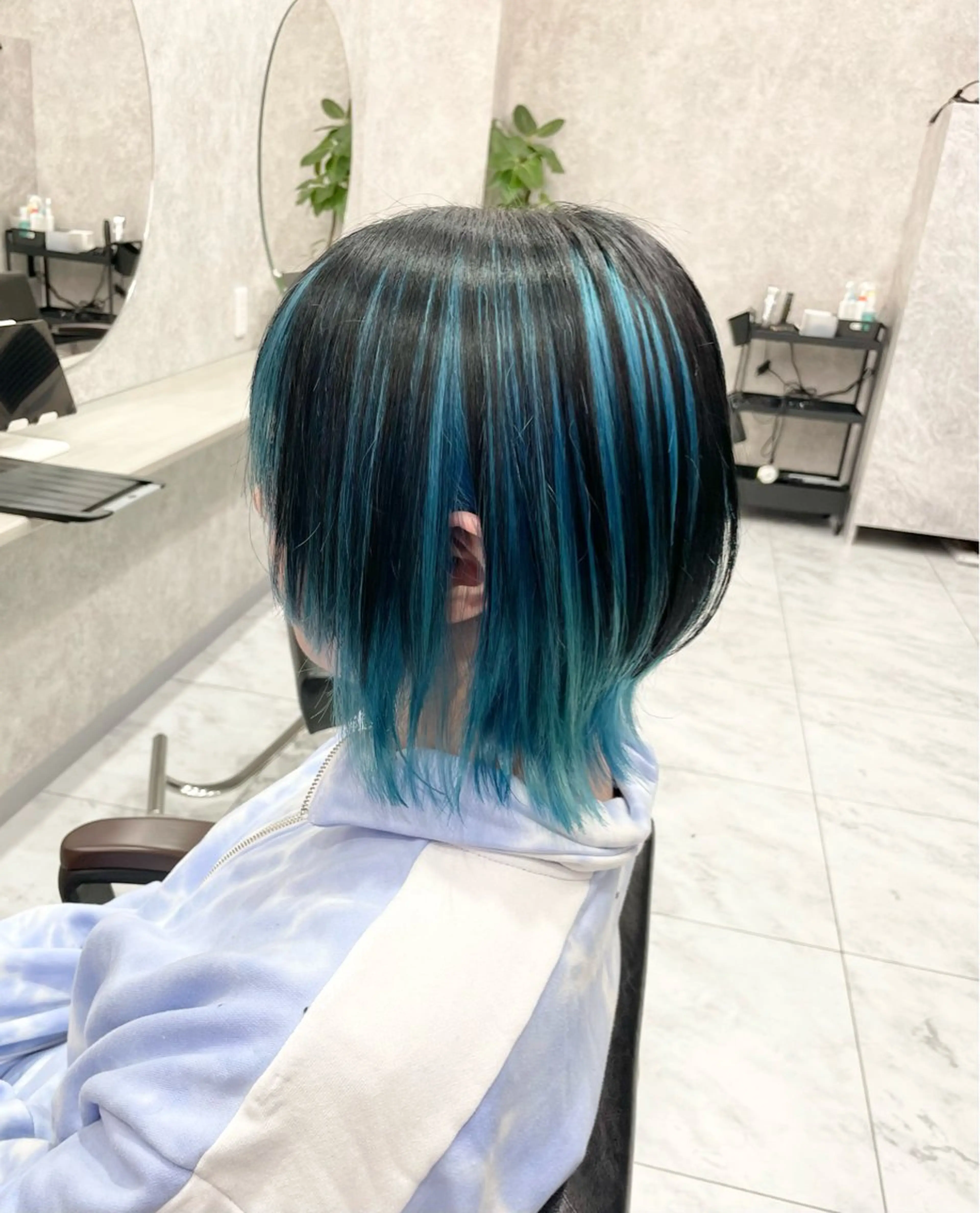 ショート 🦋ハイトーン🦋 石山 希理🦋のヘアスタイル