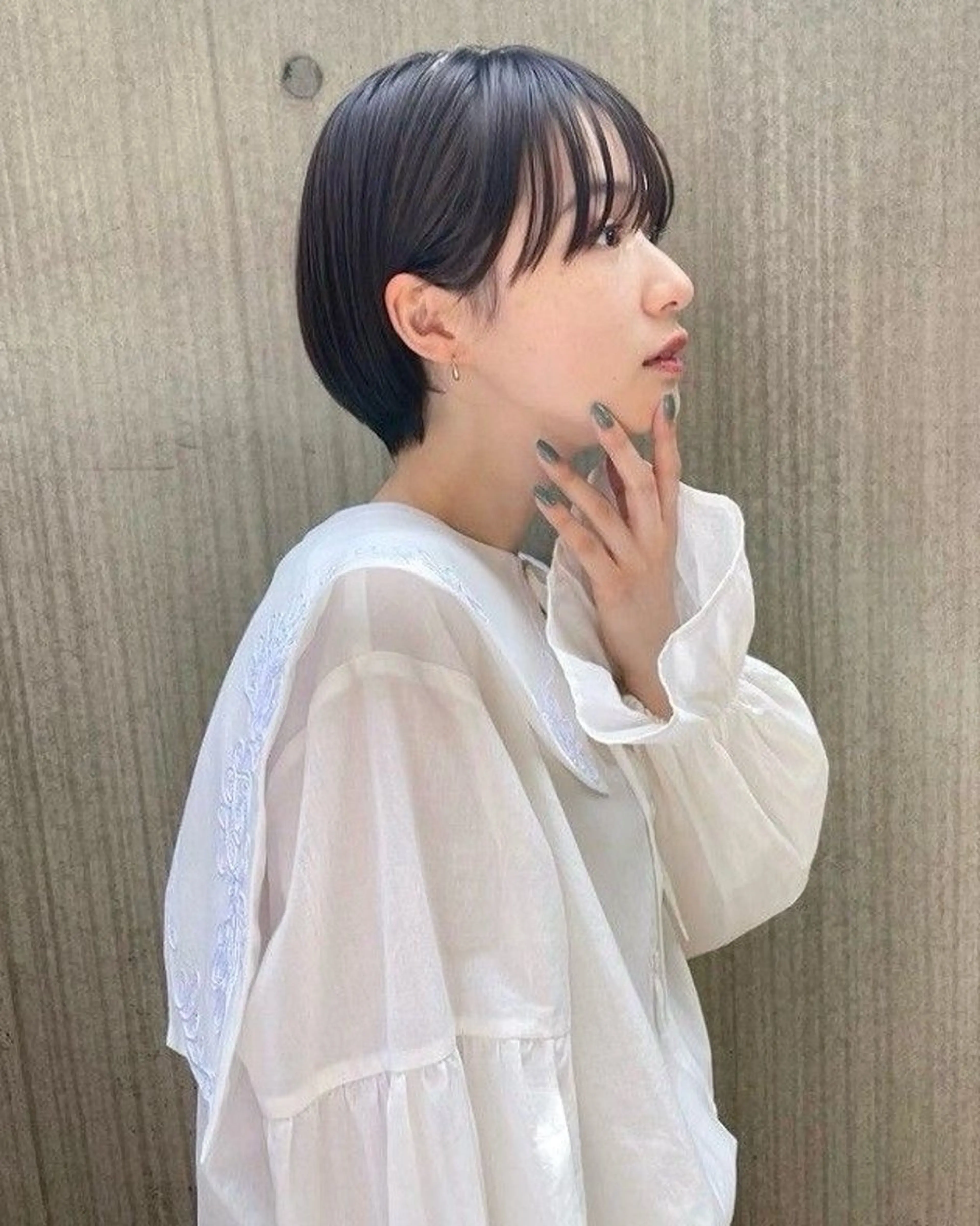 ショート 政木彩香/丸みボブ/ ショートのヘアスタイル