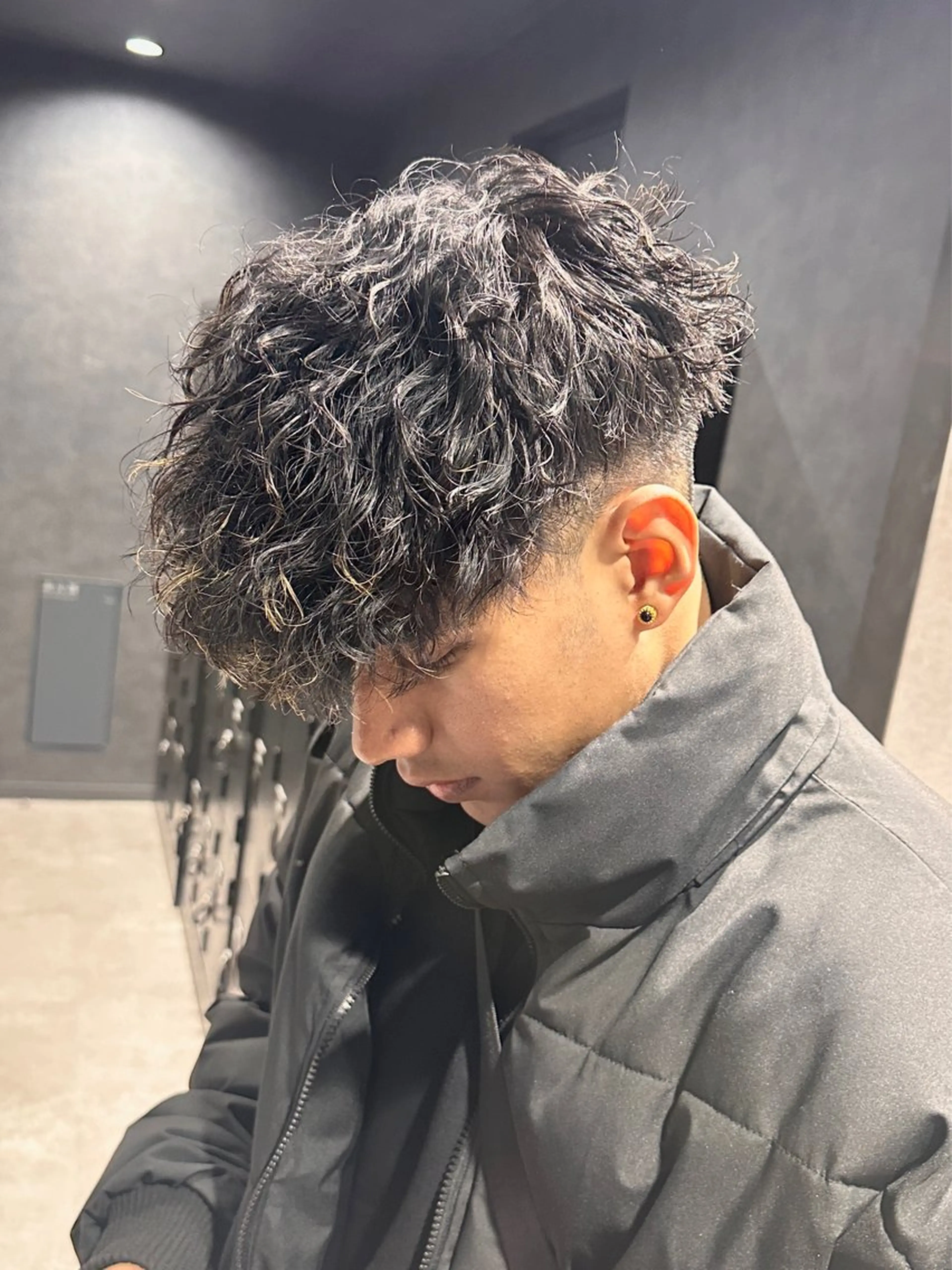 ショート パーマ メンズ 【メンズサロン】 BLUCK 横浜のヘアスタイル