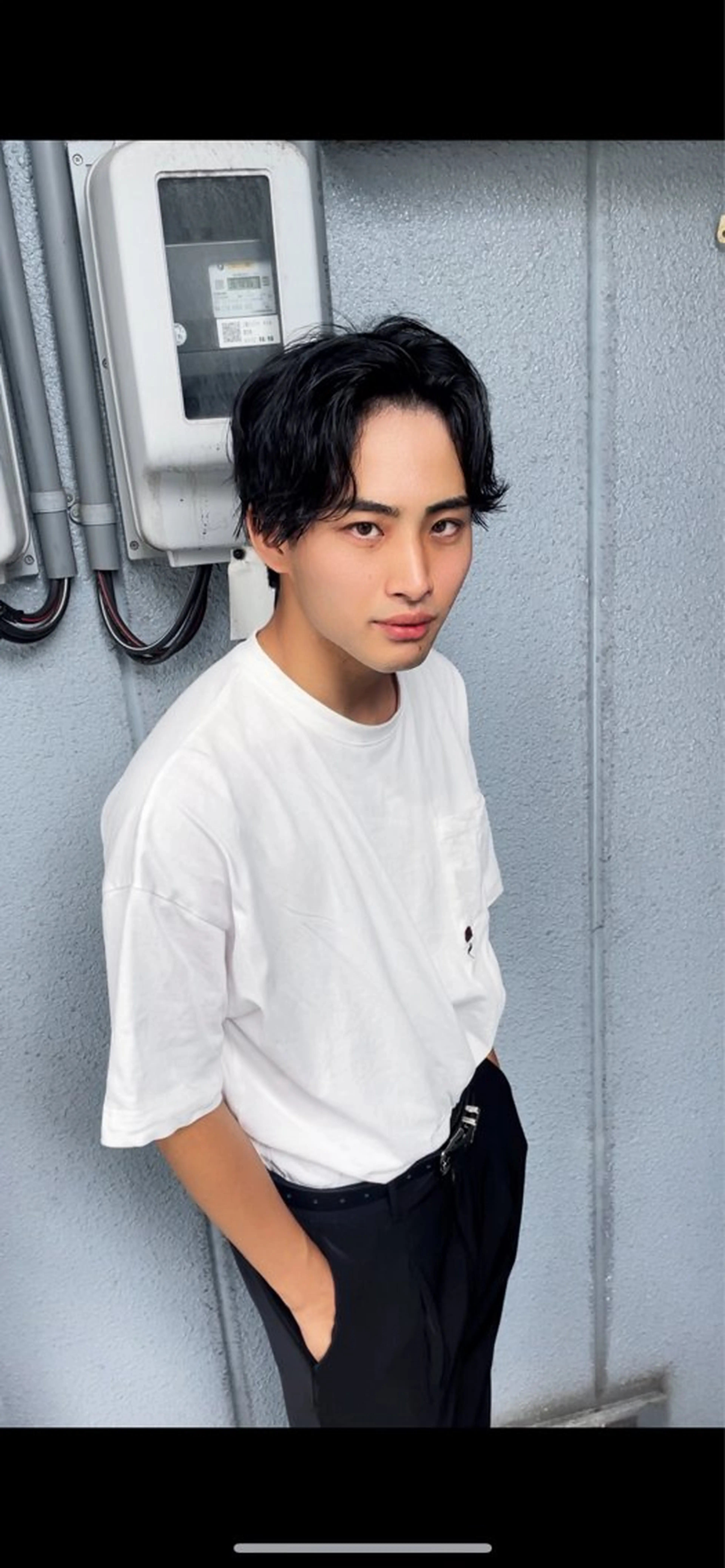 ショート パーマ メンズ メンズ特化/お任せ可 矢場町/モモコ🍑のヘアスタイル