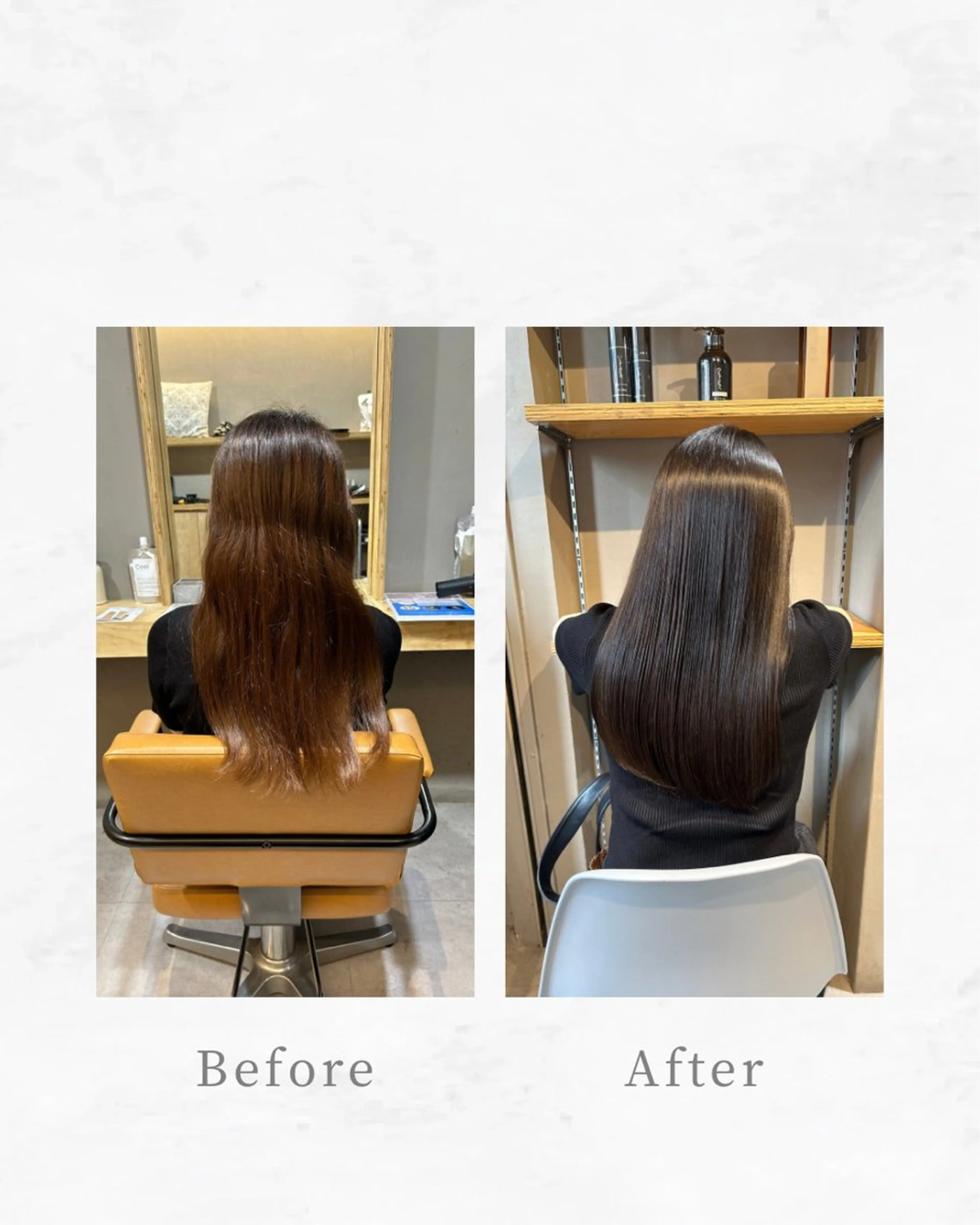 ロング ヘアカラー トリートメント ioe元町 yukaのヘアスタイル