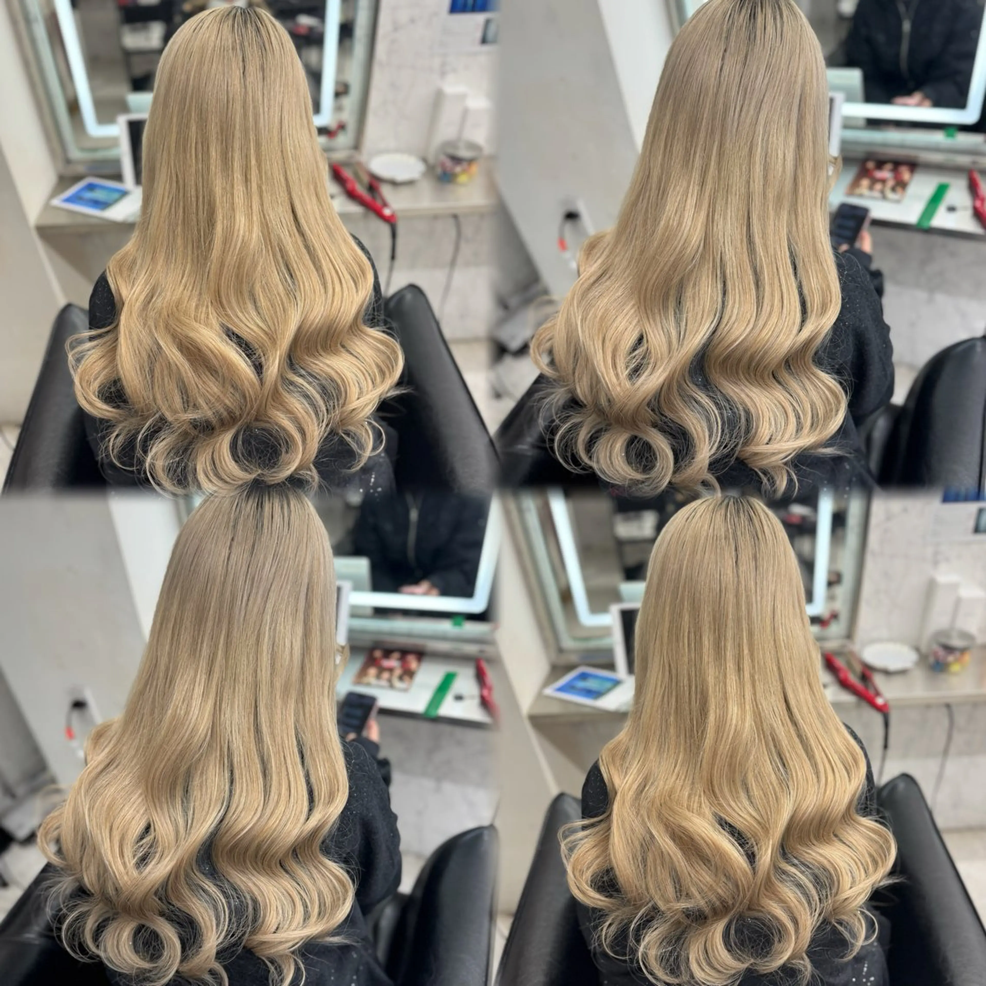 ヘアカラー エクステ JPCY MIRIYAのヘアスタイル