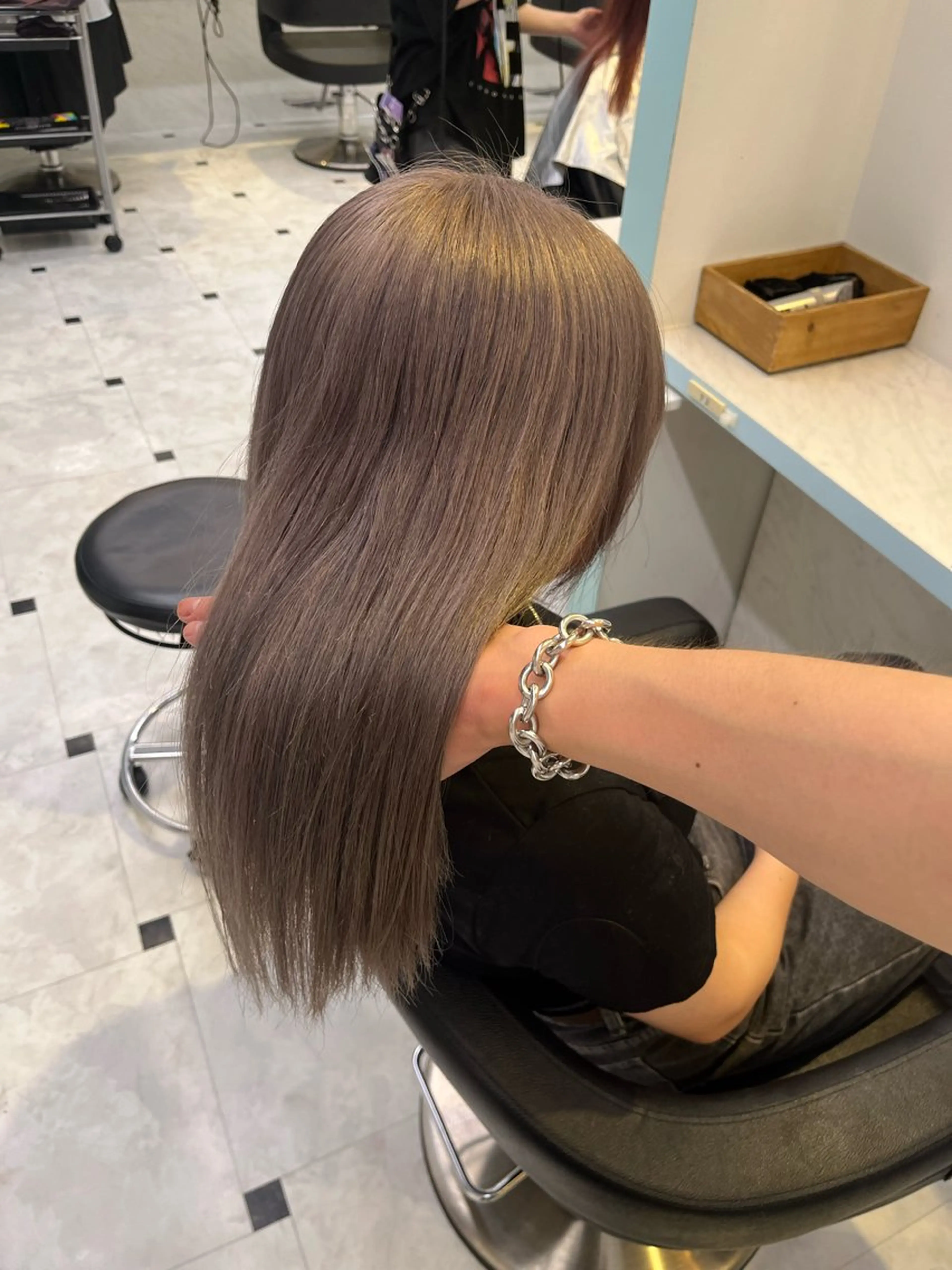 カラー ヘアカラー トリートメント 似合わせ💗骨格矯正 💗透明感カラー💗のヘアスタイル