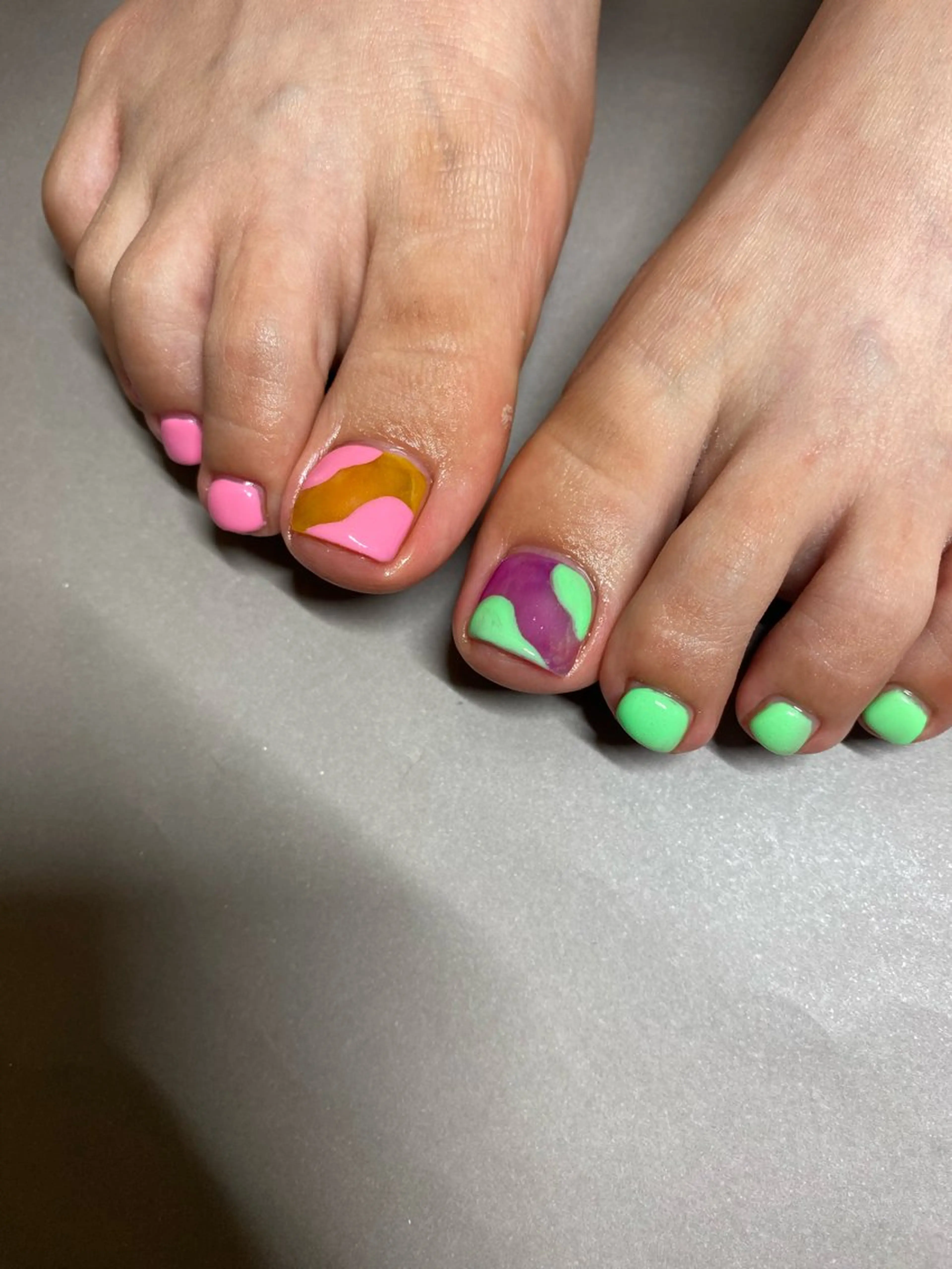 ネイル フットネイル nailsalon Puretéのネイルデザイン