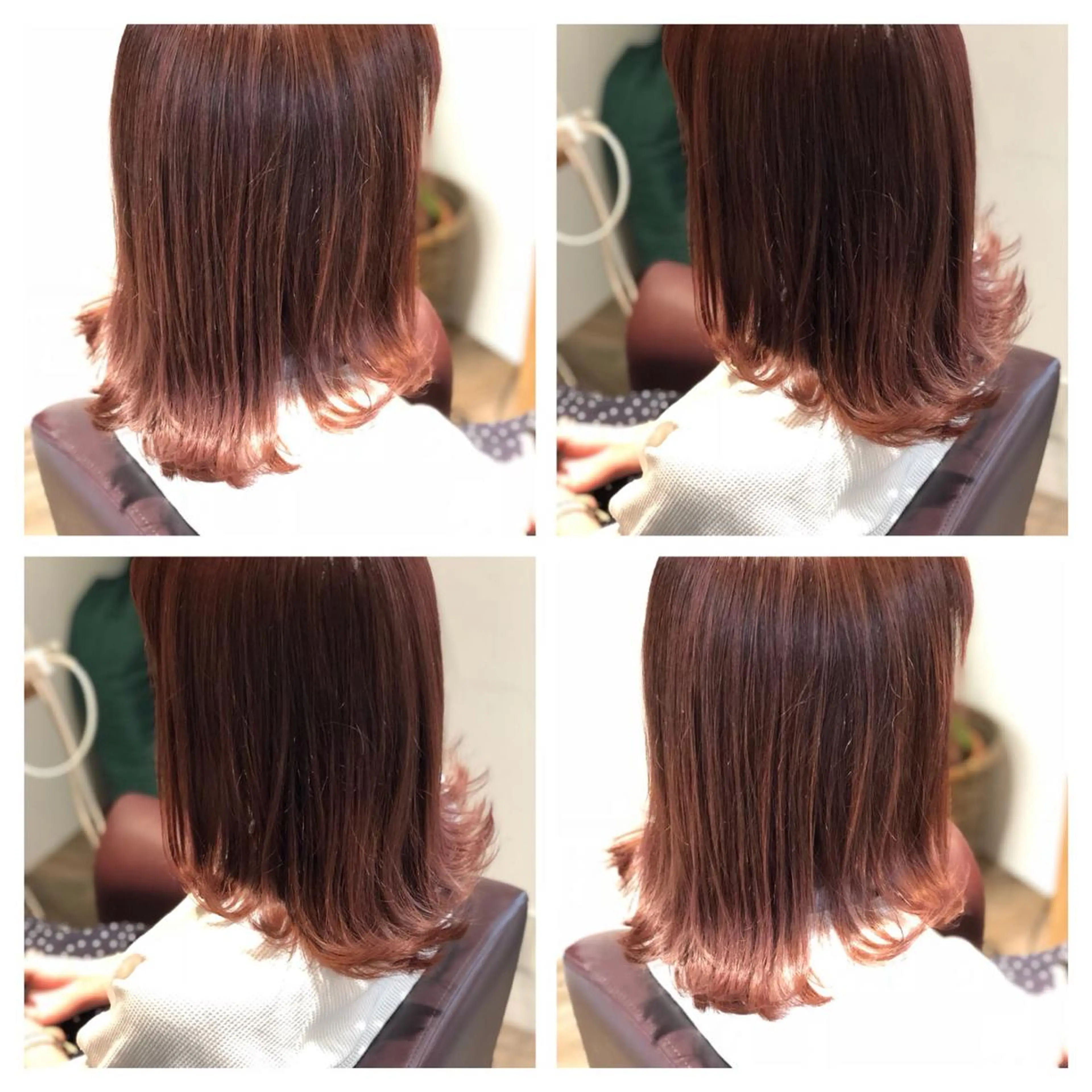 ショート カラー アッシュ ピンクカラー ピンクアッシュ ローズカラー 外ハネヘア 髪質改善 MAKIのヘアスタイル