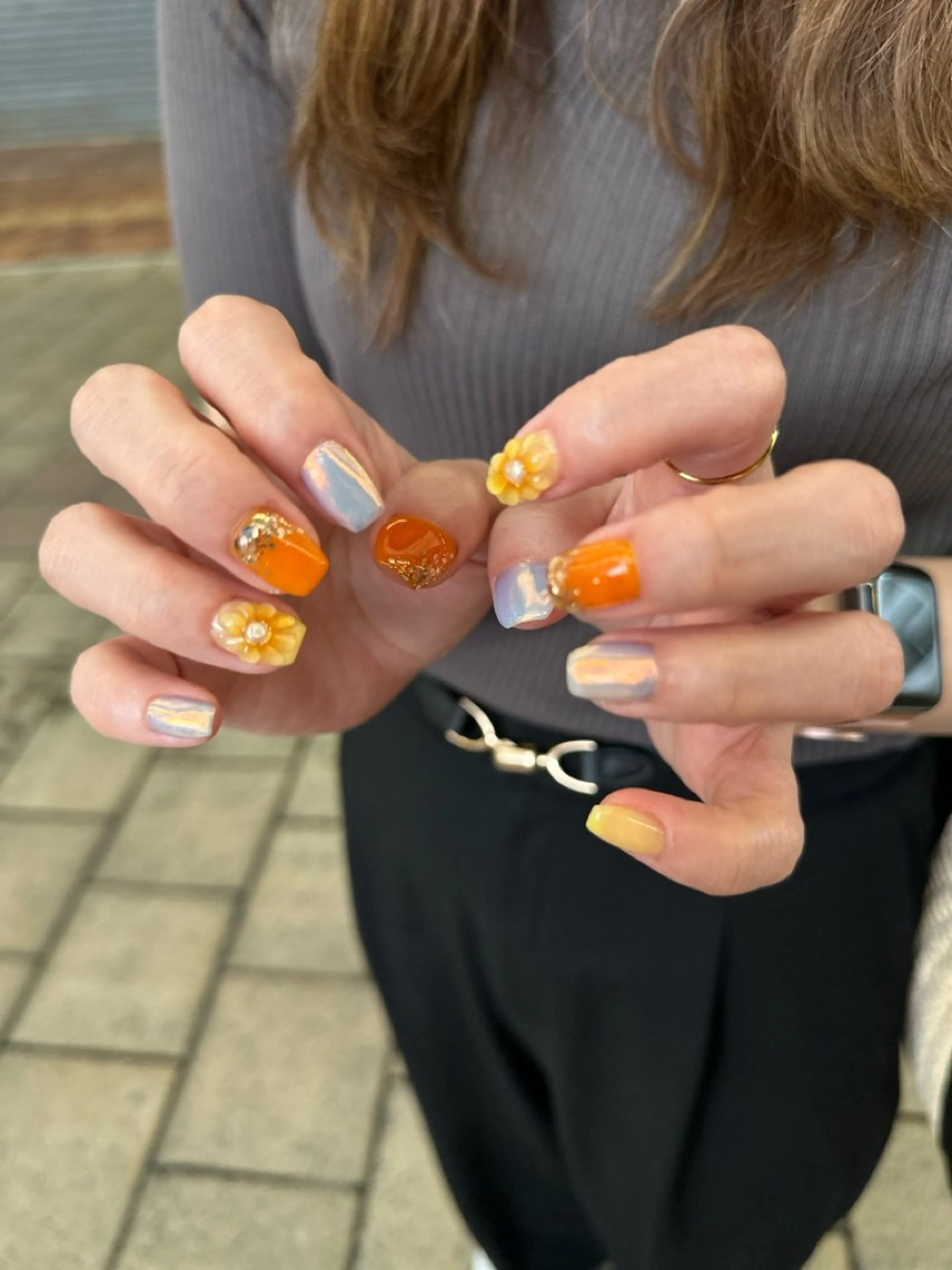 ネイル ハンドネイル nailsalon ∞ ﾐｶﾅﾙ ∞のネイルデザイン