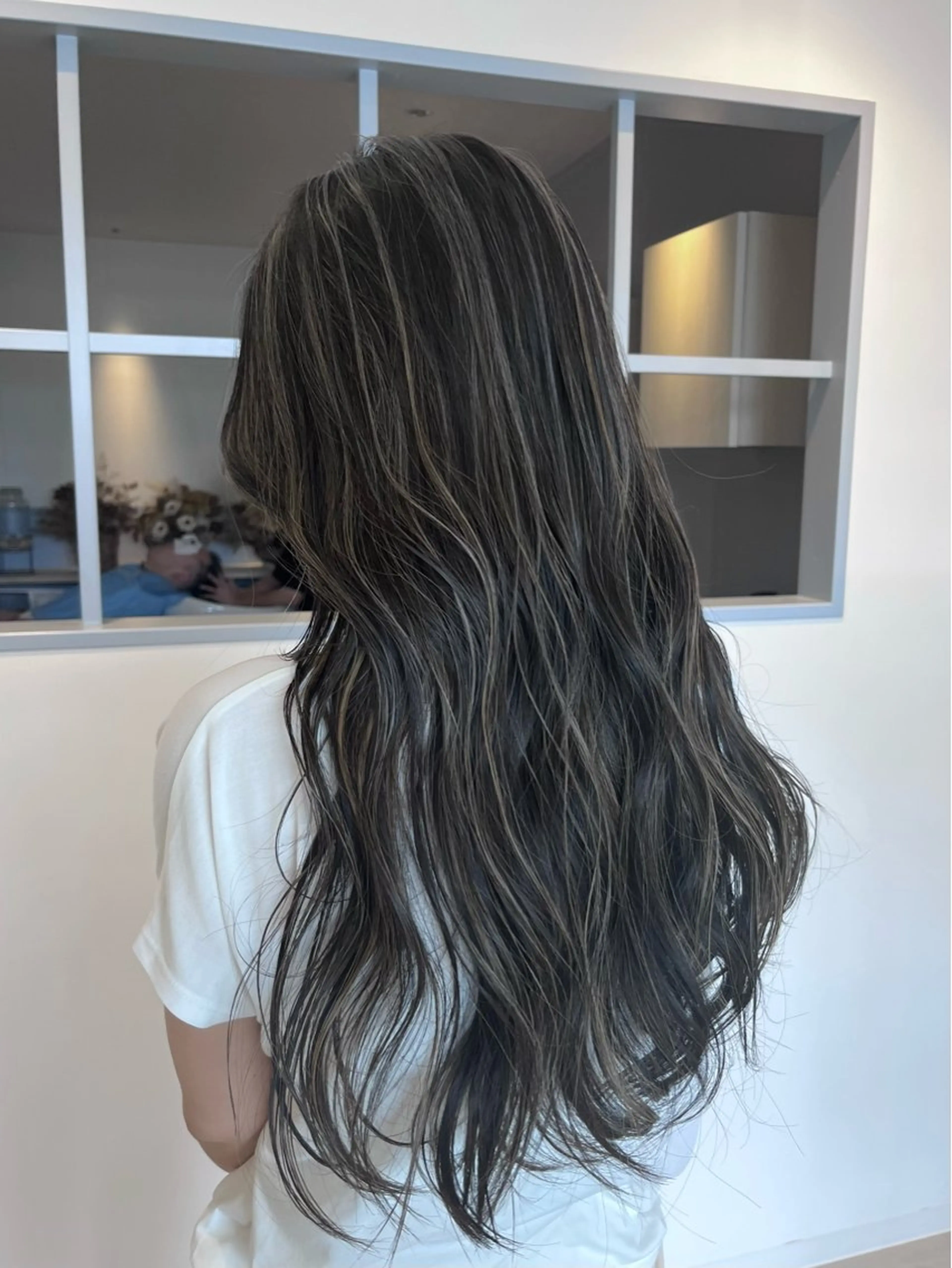 カラー バレイヤージュ ベージュカラー ブリーチ ブロンド ケアブリーチ YUME/ブリーチ /カットモデル募集中のヘアスタイル