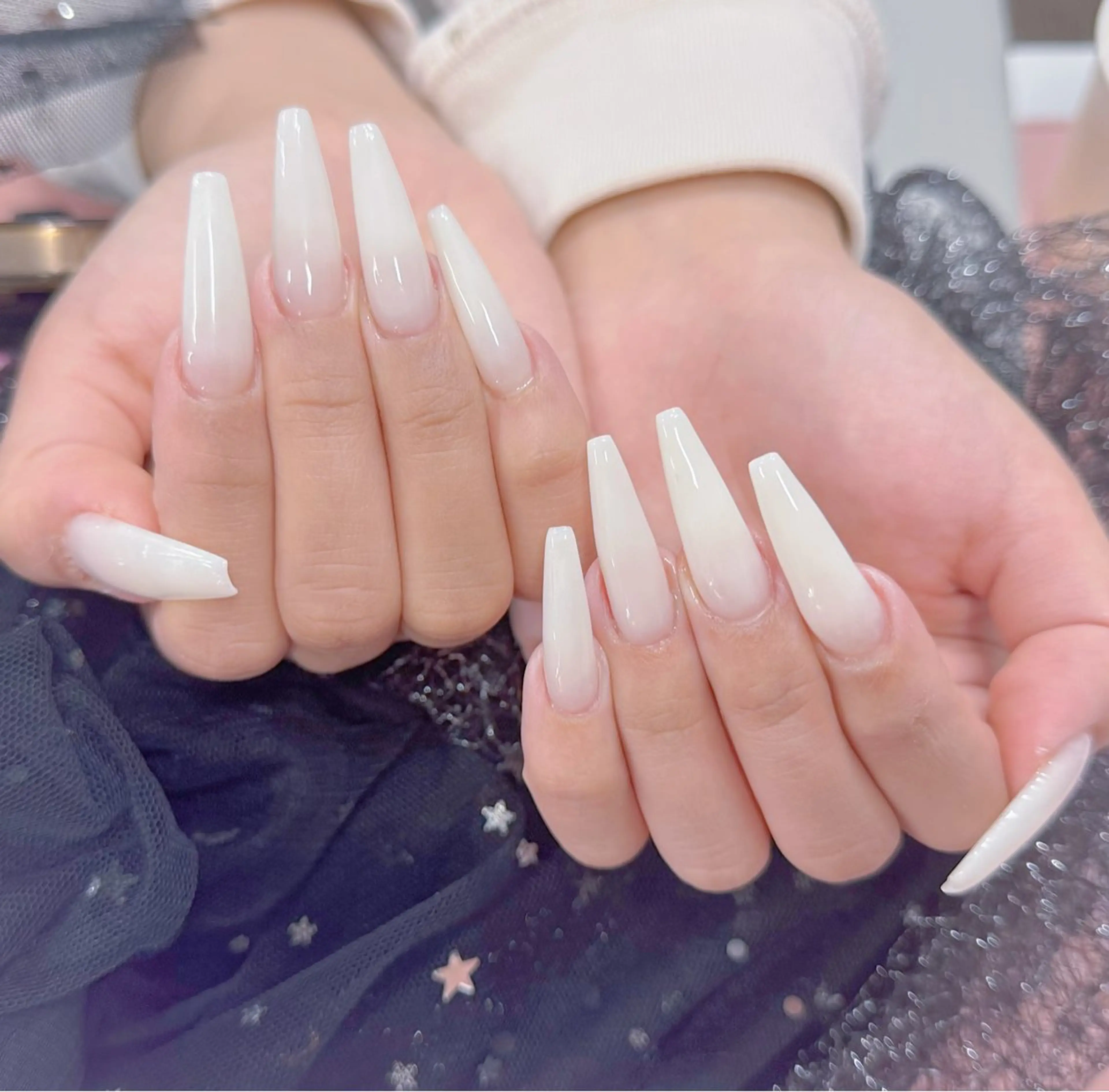 ネイル ワンカラーネイル ネイルチップ Rin🧸 Chanのネイルデザイン